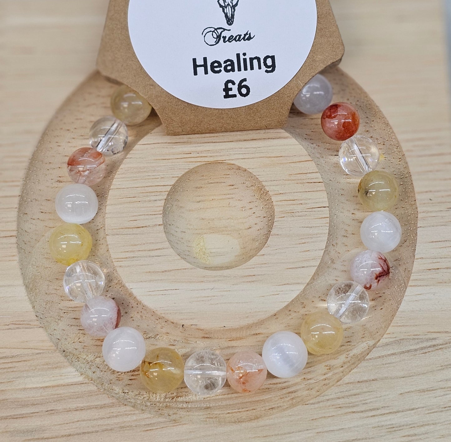 Healing 8mm bead bracelet