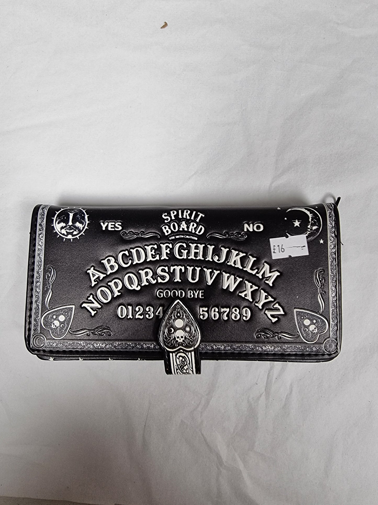 Talking board purse