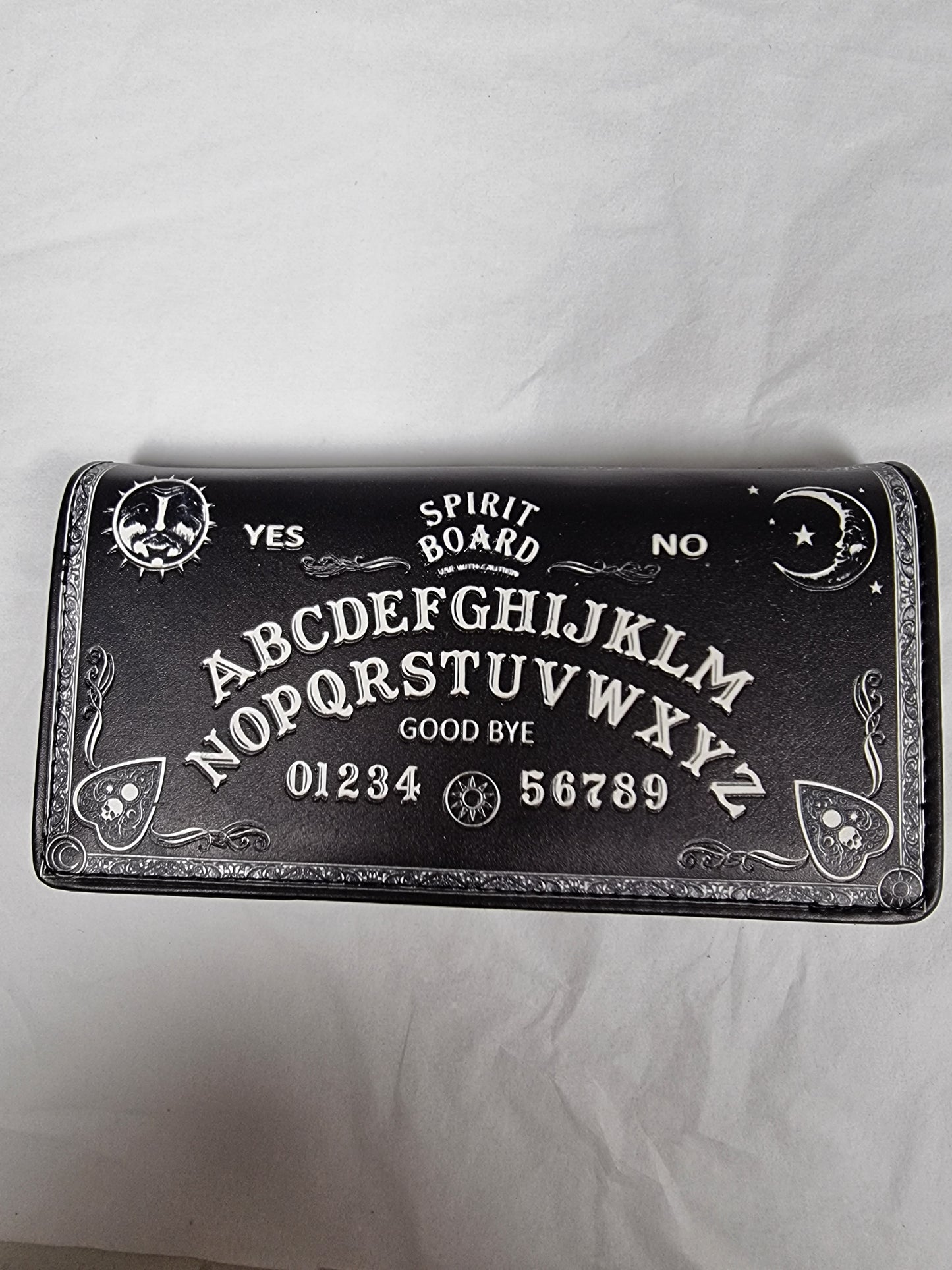 Talking board purse