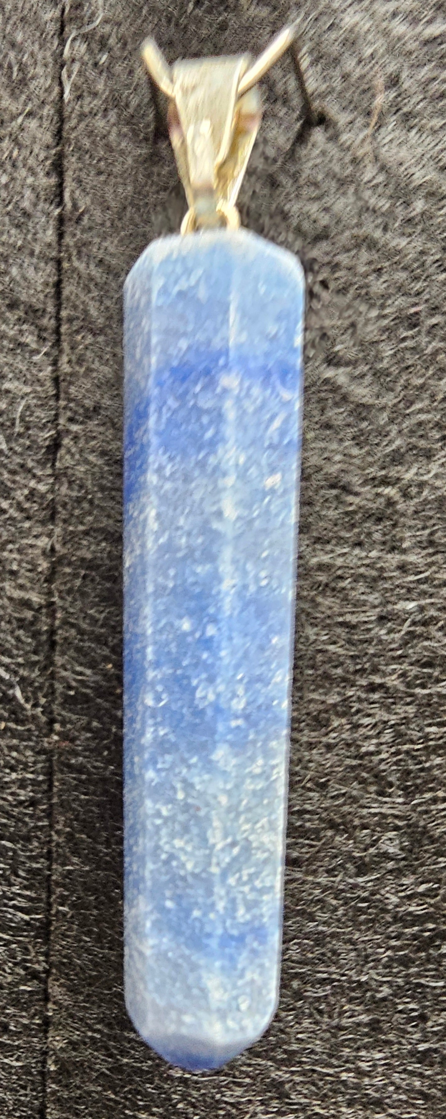 Blue Aventurine point pendant
