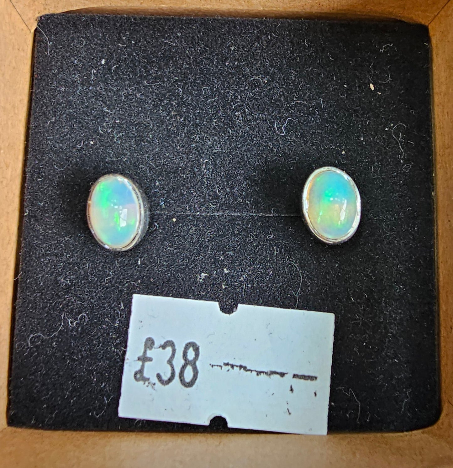 Australian Opal Stud Earrings