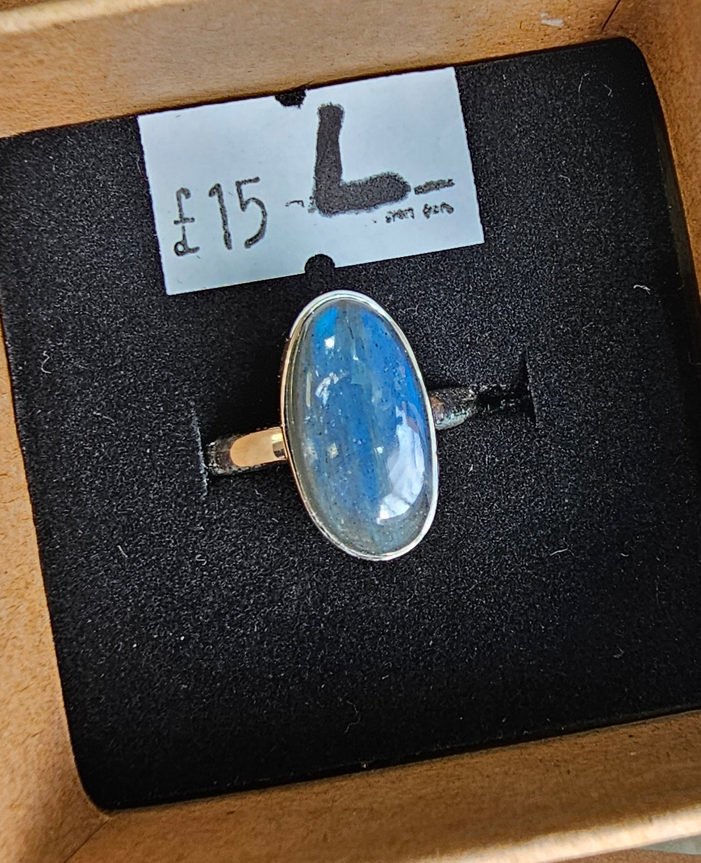 Labradorite Ring Size L