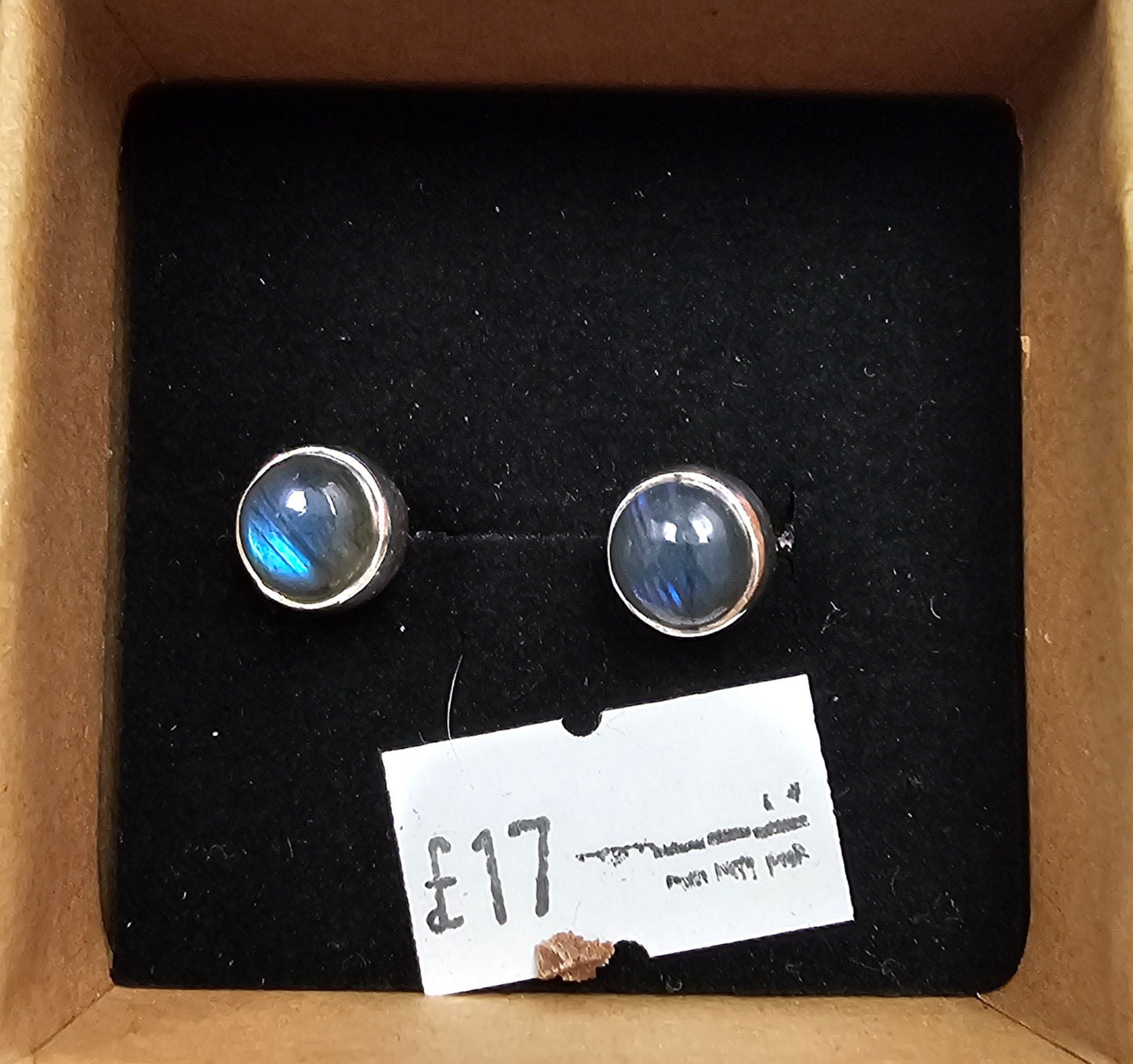 Labradorite Stud Earrings