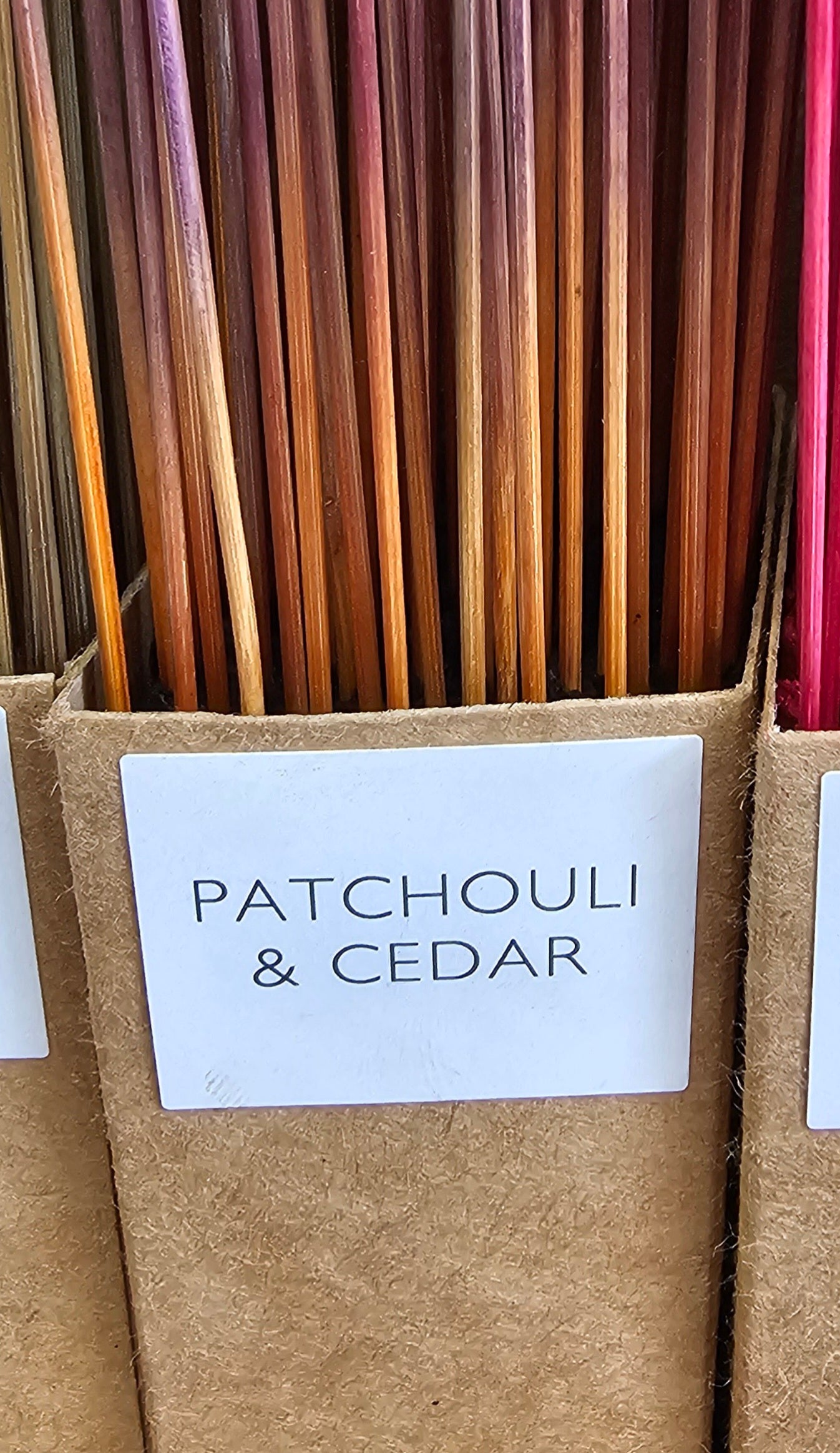 Patchouli & Cedar insense