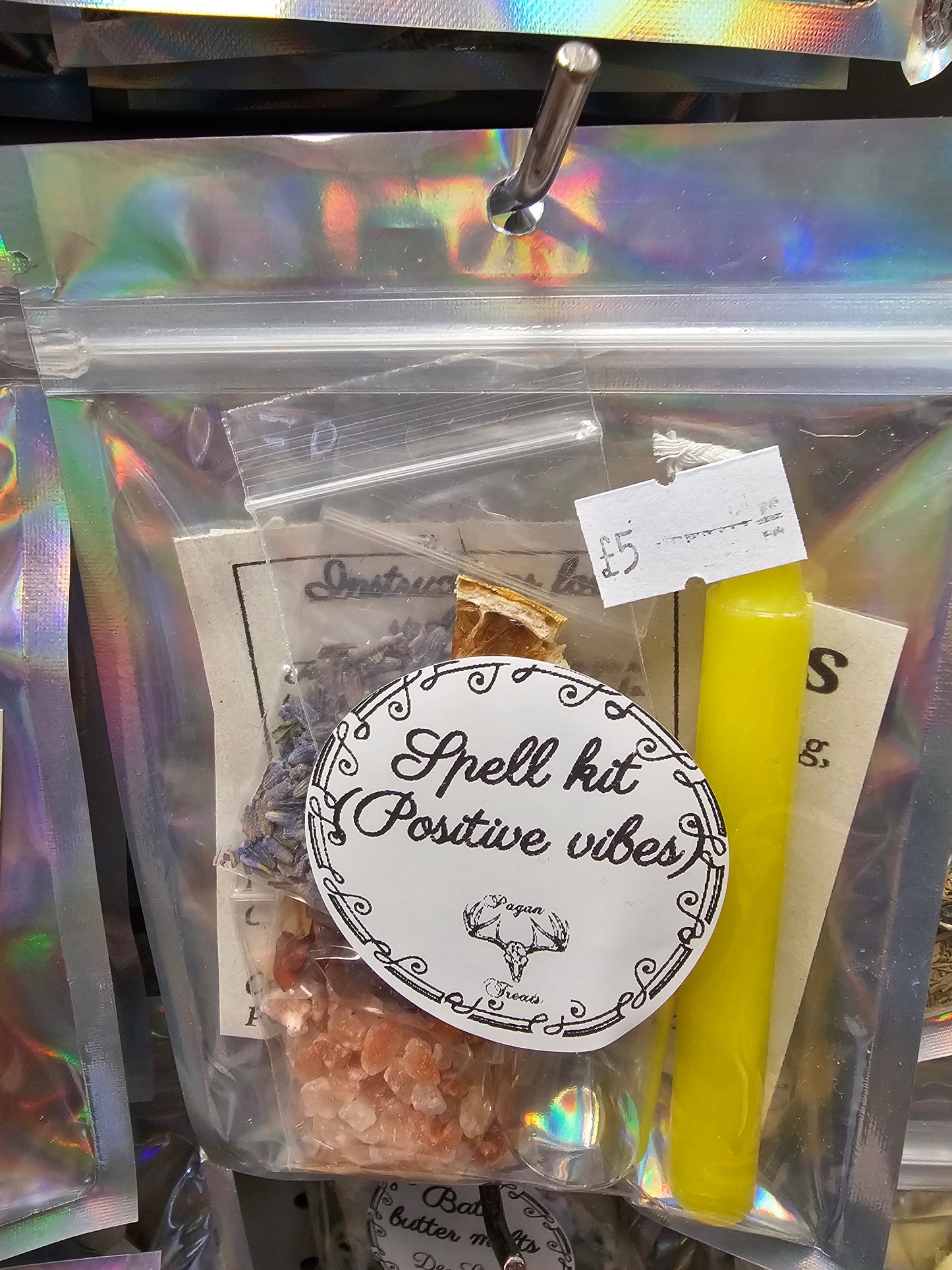 Positive Vibes Spell Bottle Kit