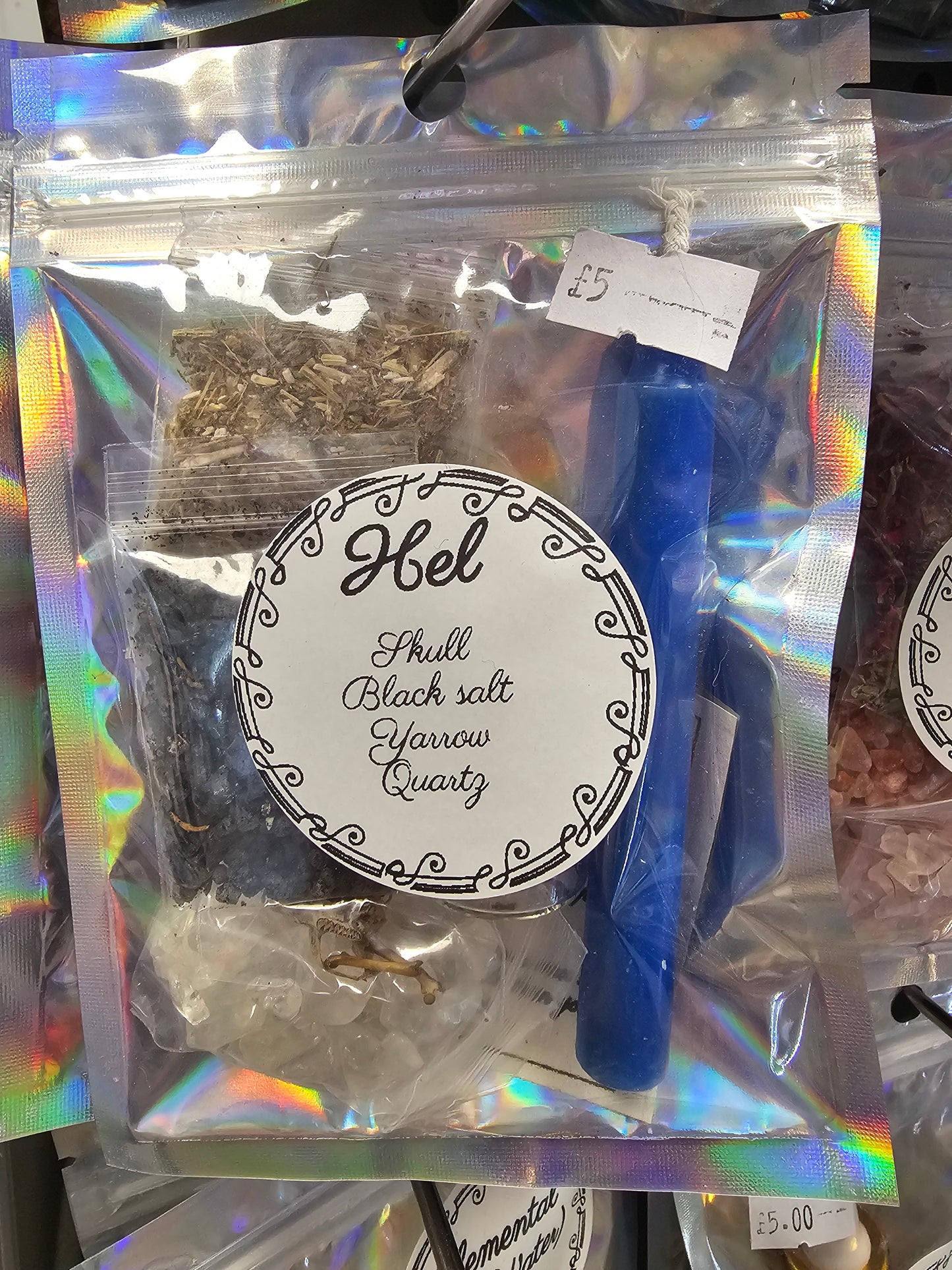 Goddess Spell Bottle Kit (Hel)