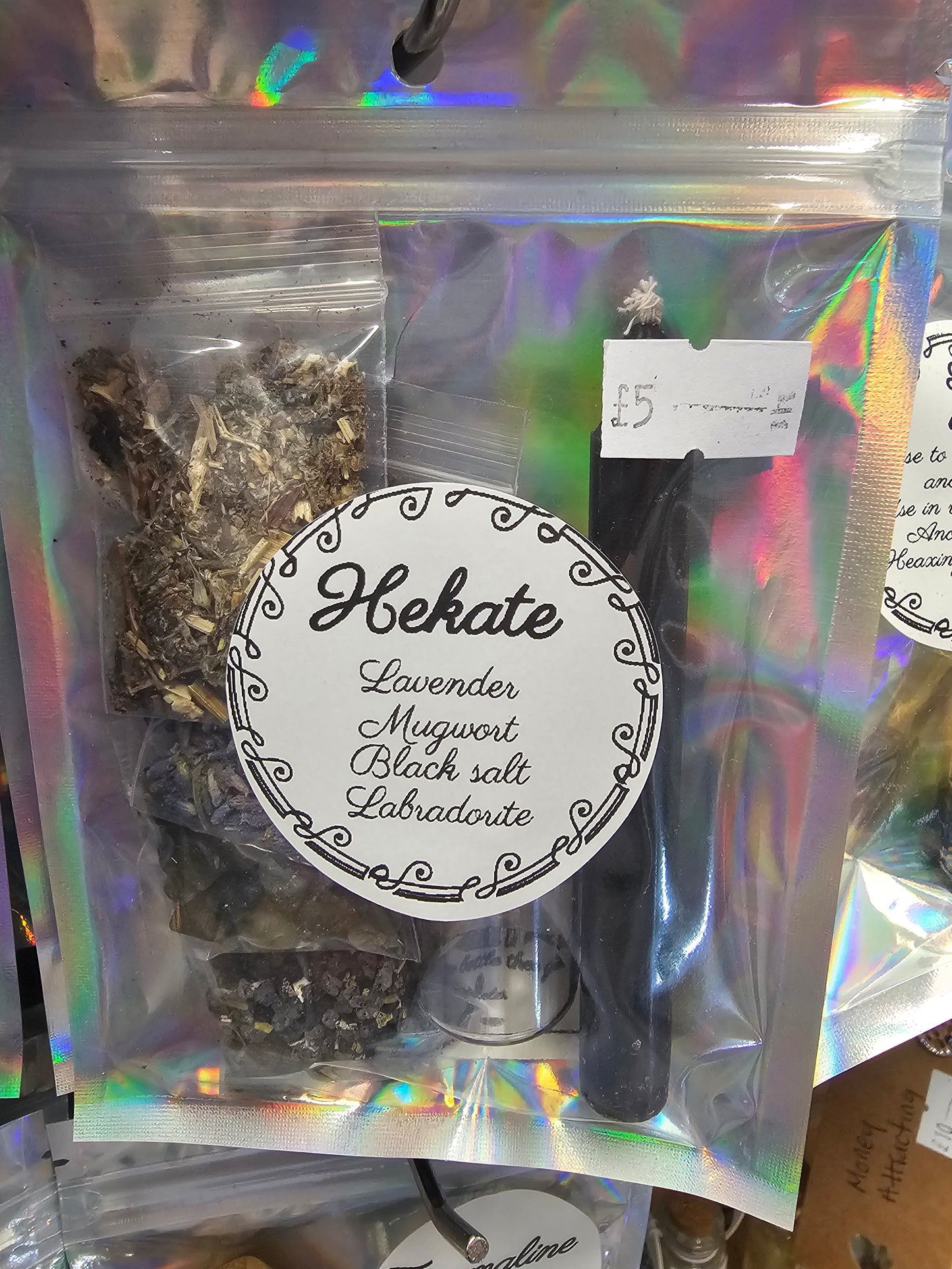 Goddess Spell Bottle Kit (Hekate)