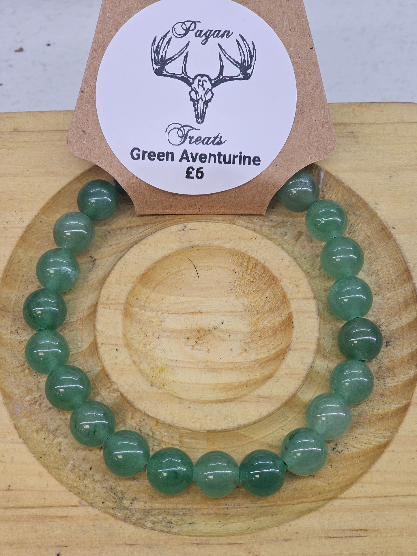 Green Aventurine 8mm bead bracelet