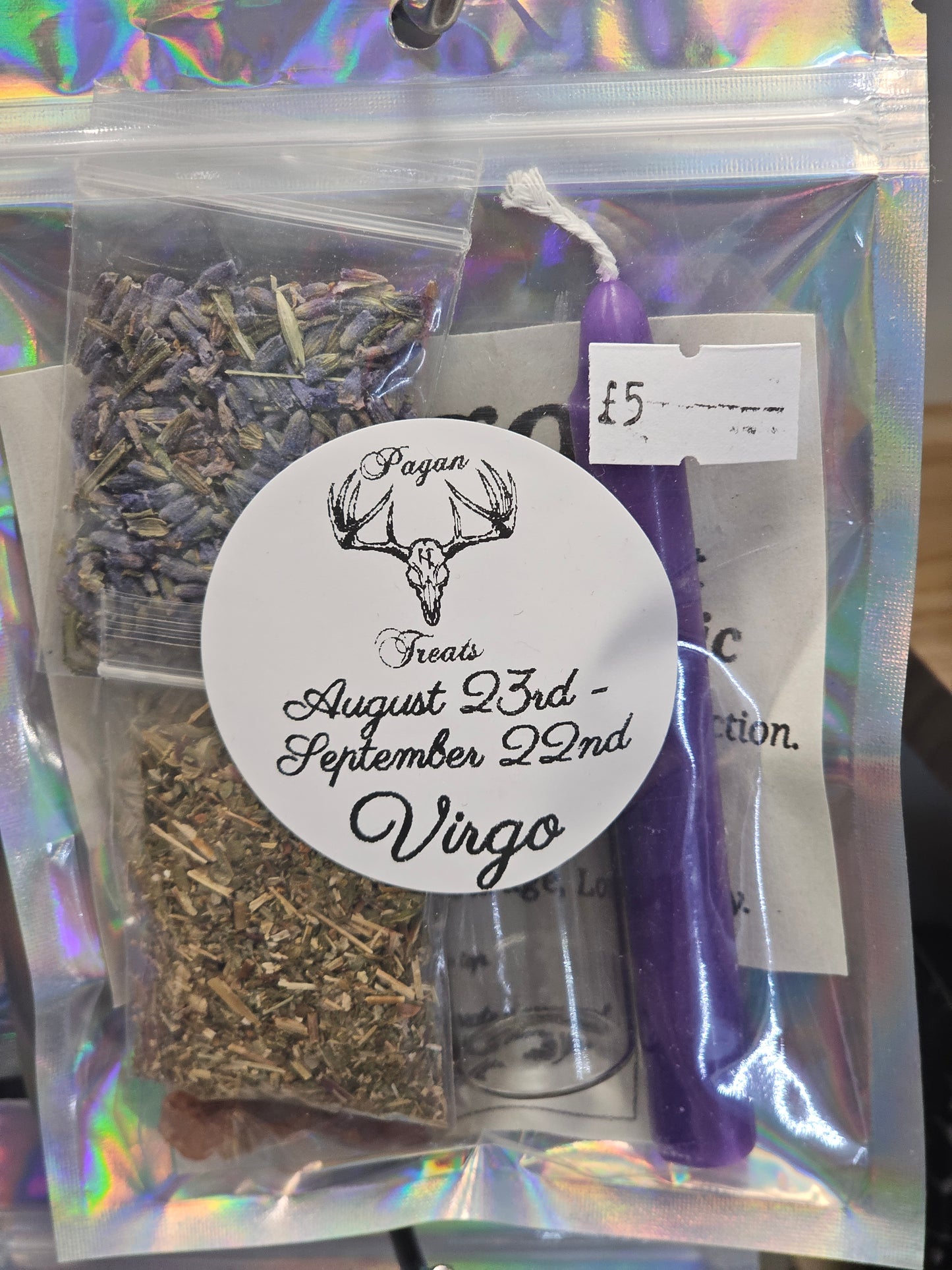 Virgo Spell Bottle Kit