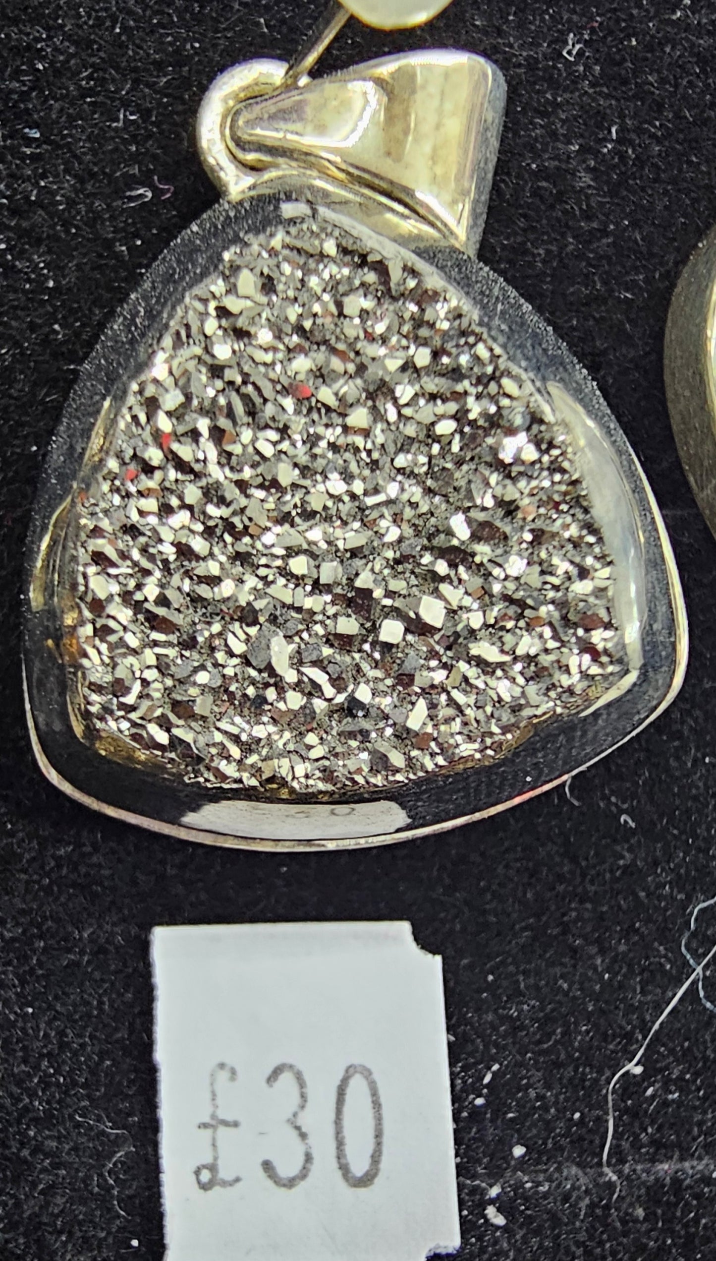 Hematite 925 silver pendant