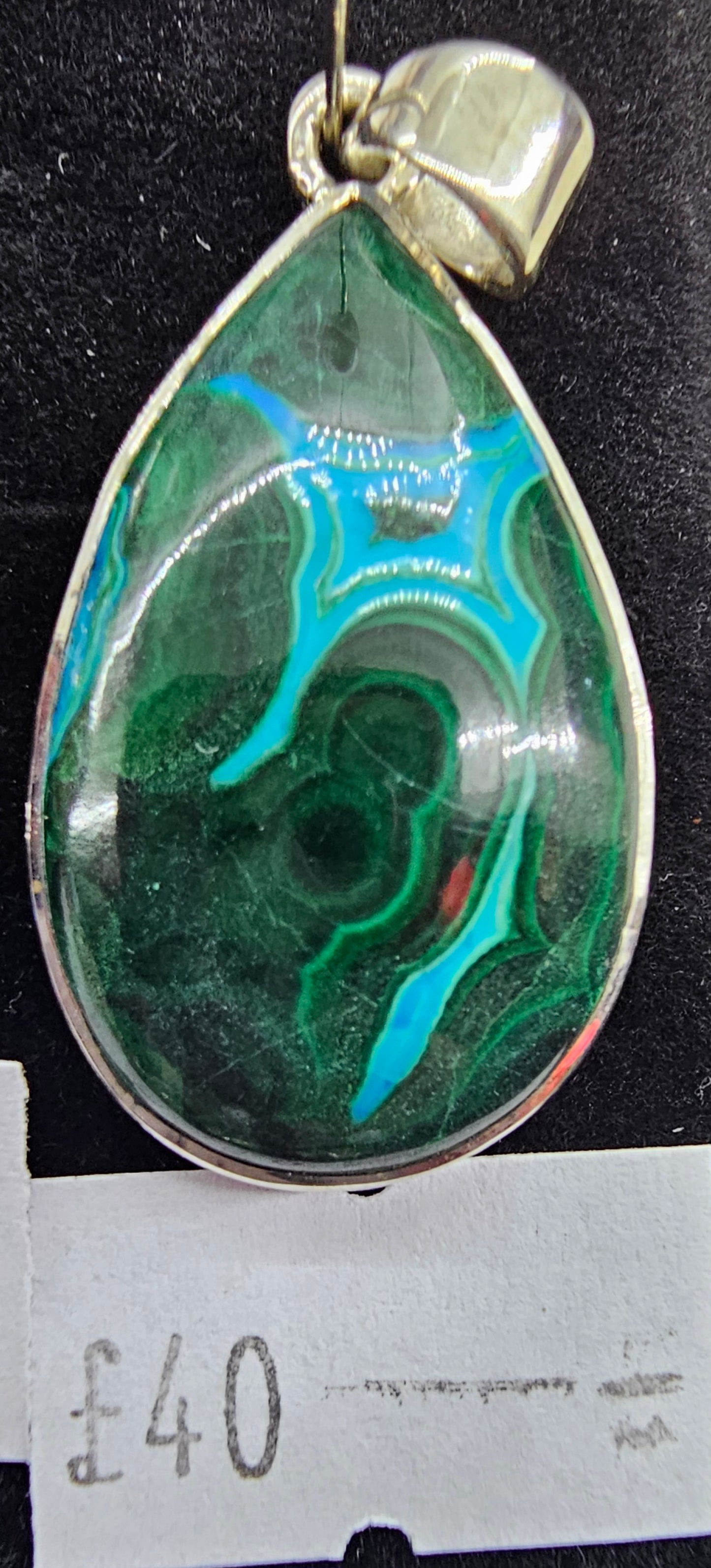 Malacolla 925 silver pendant