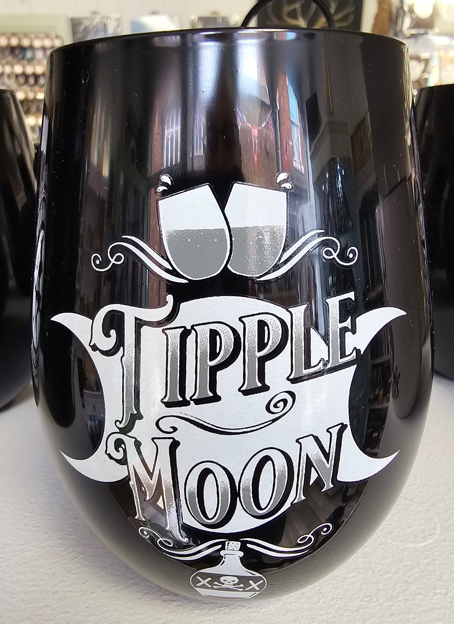 Tipple Moon Glass Tumbler