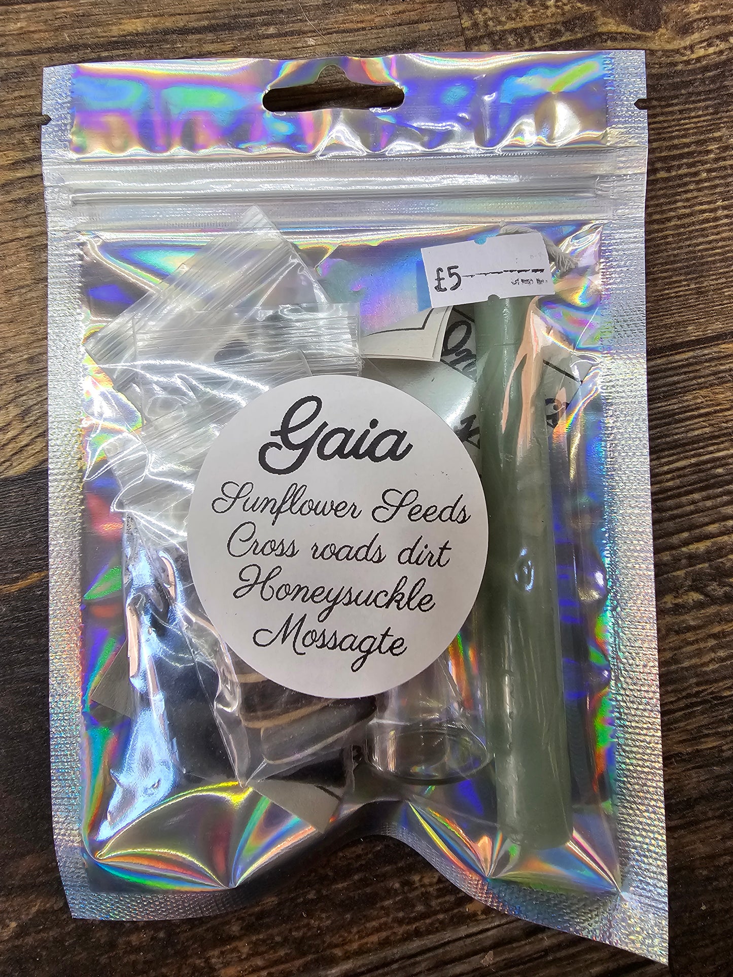 Goddess Spell Bottle Kit (Gaia)