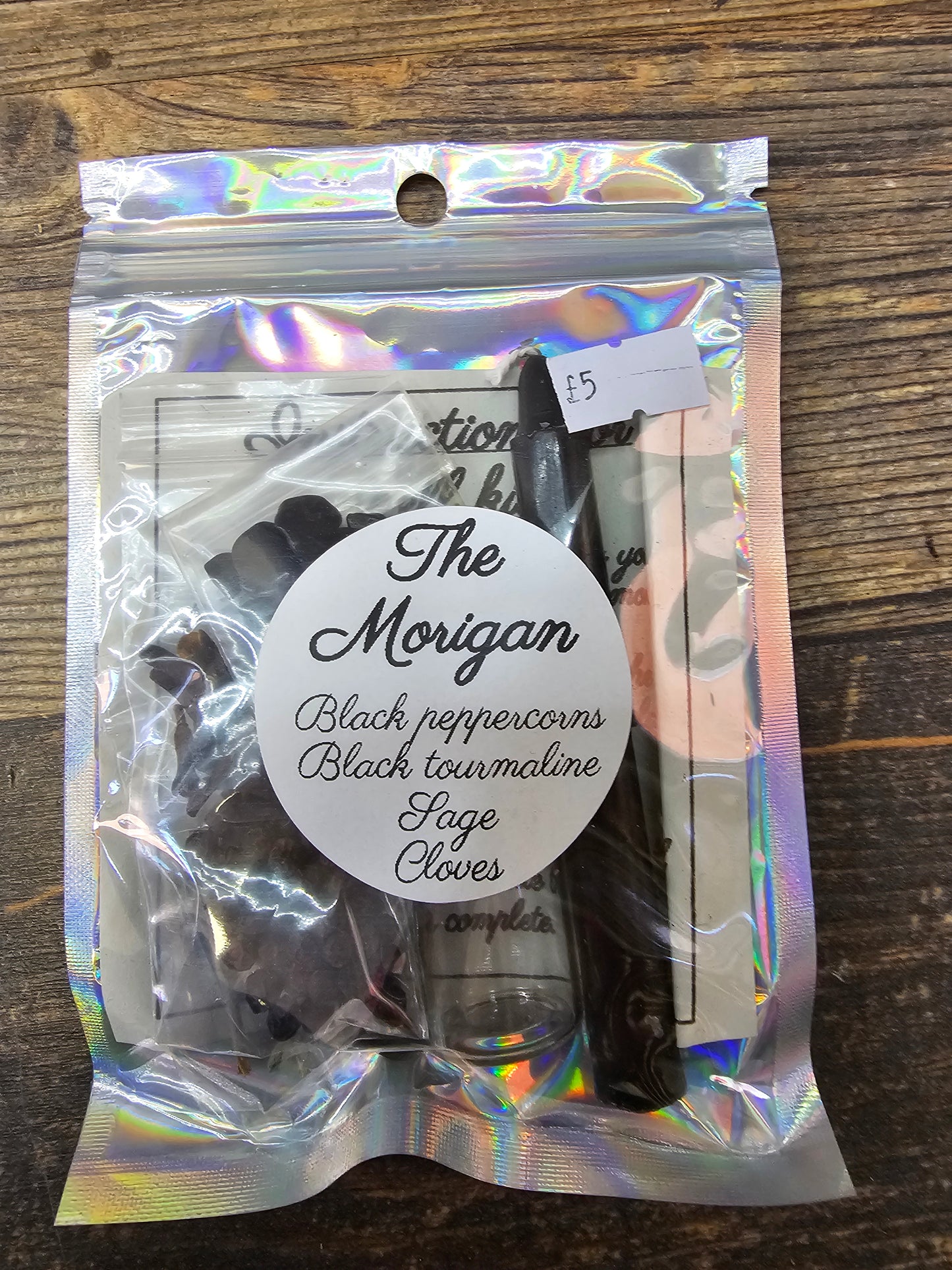 Goddess Spell Bottle Kit (The Morrigan)