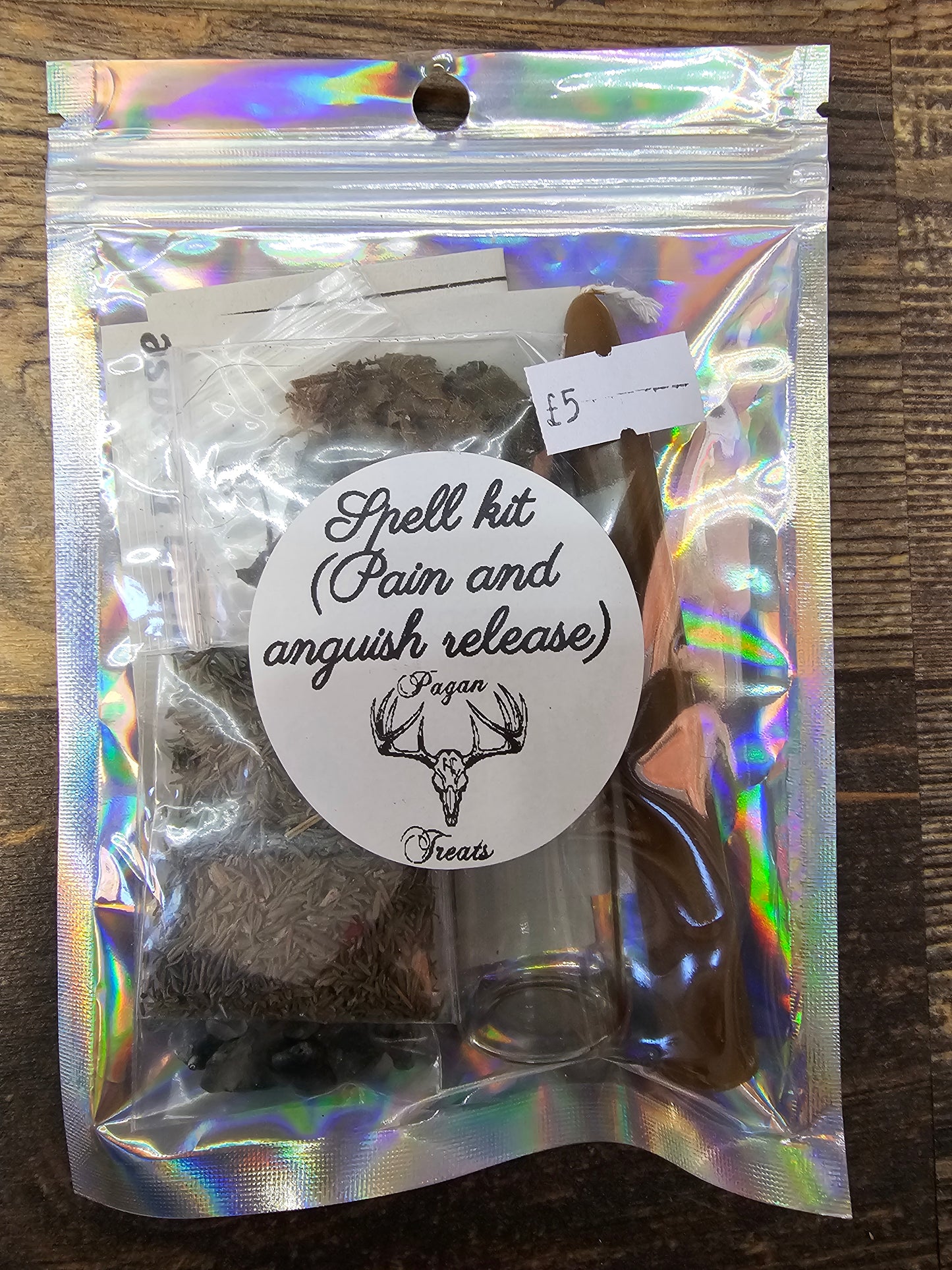 Pain and Anguish Release Spell Bottle Kit