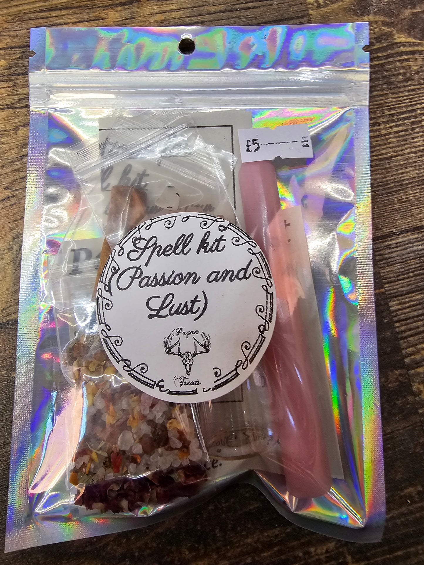 Passion & Lust Spell Bottle Kit