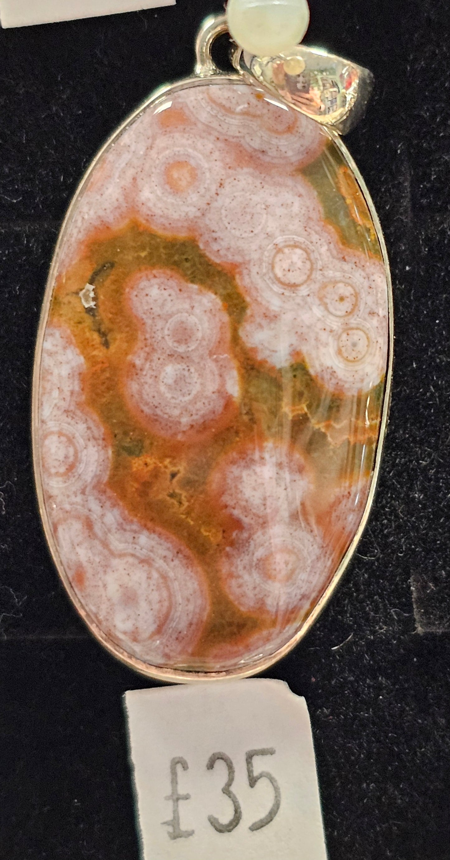 Ocean Jasper 925 Silver Pendent