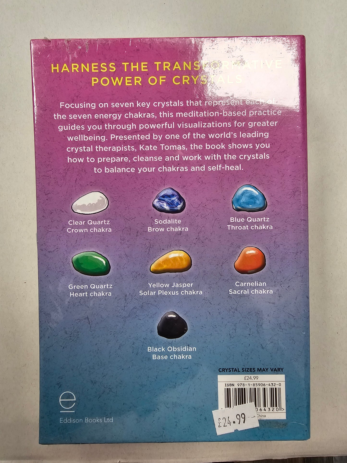 Chakra Crystals & Book