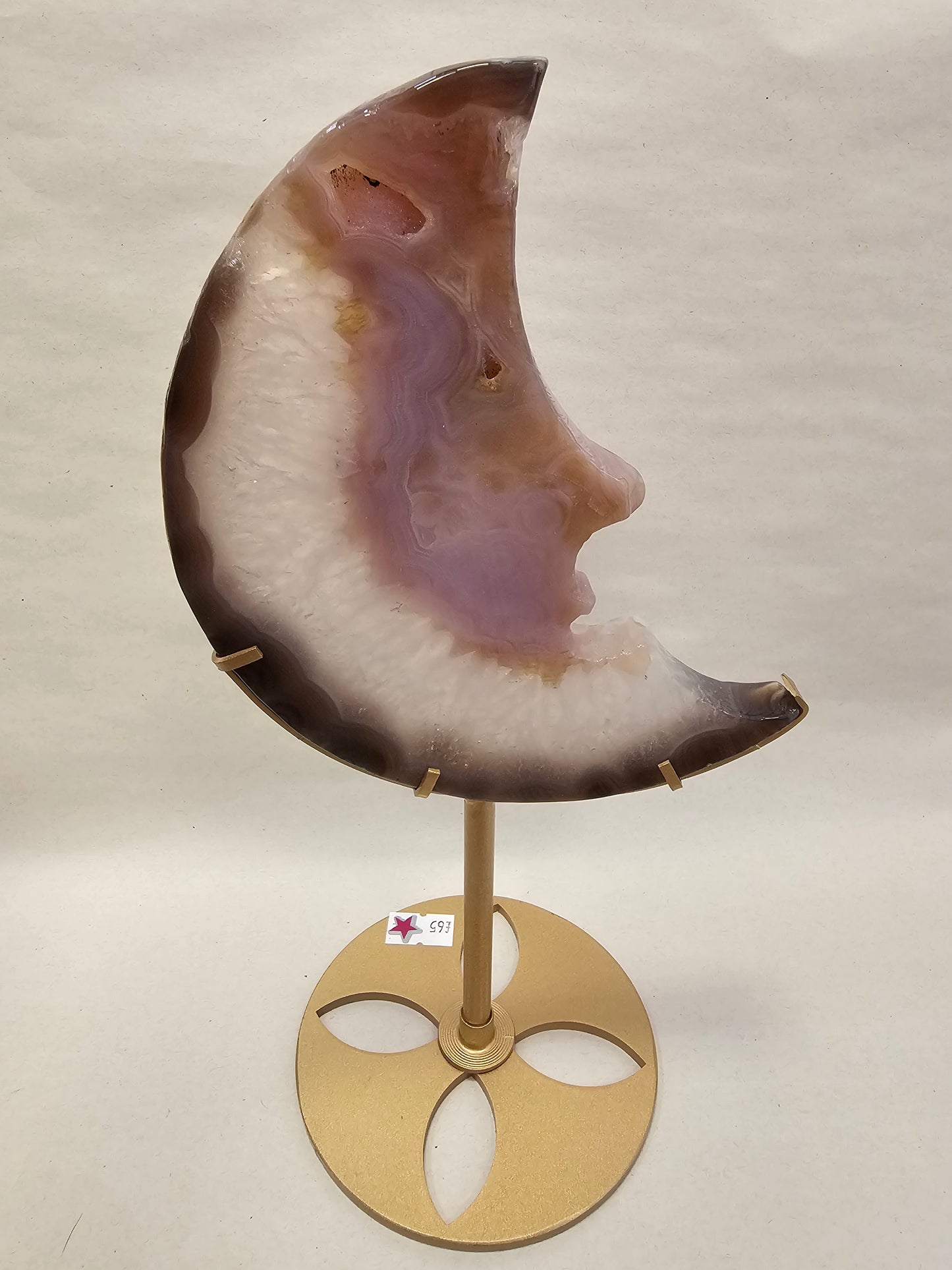 Agate Moon in Stand