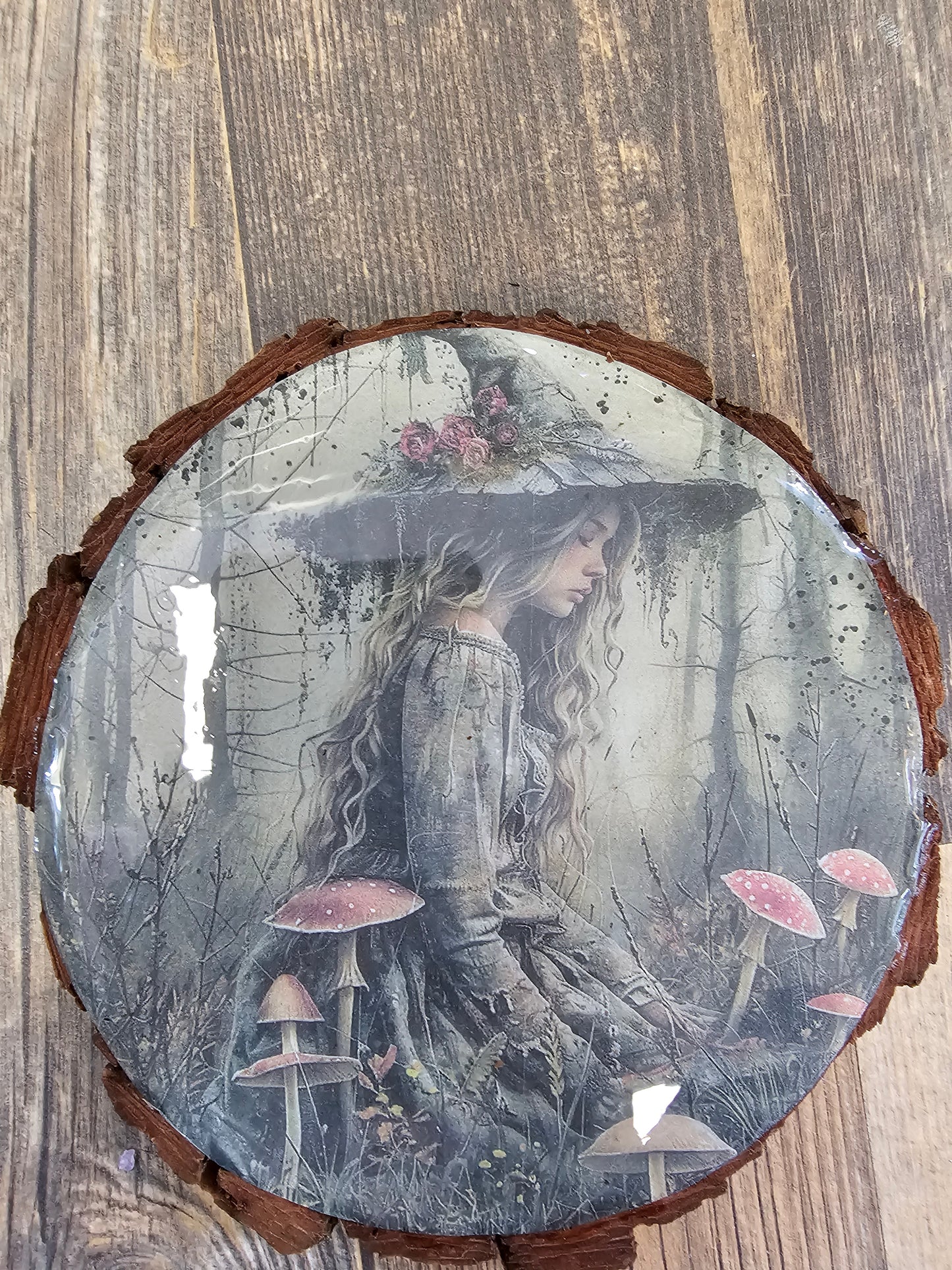 Large Wooden Coaster