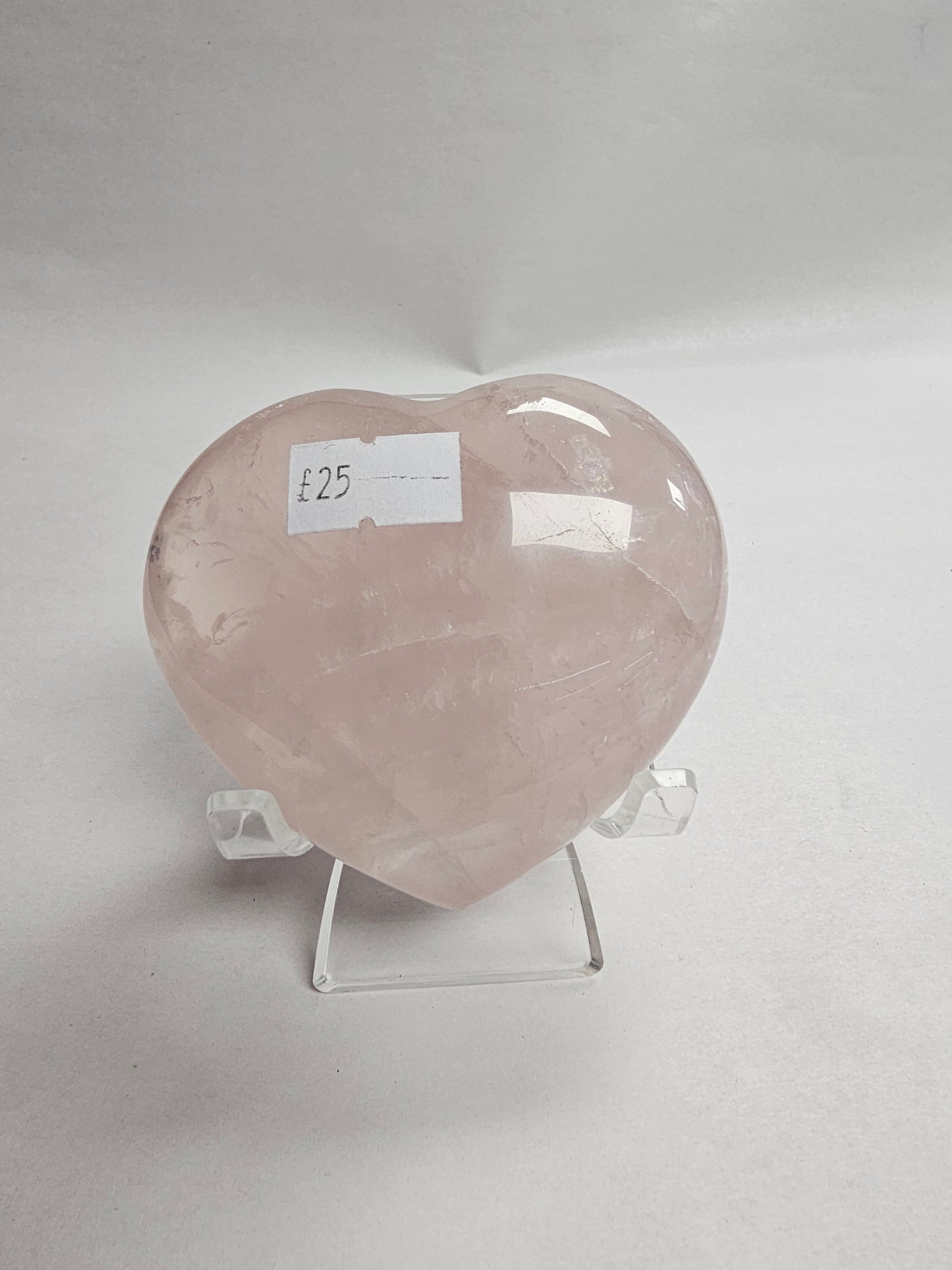 Rose Quartz Heart 0.25kg