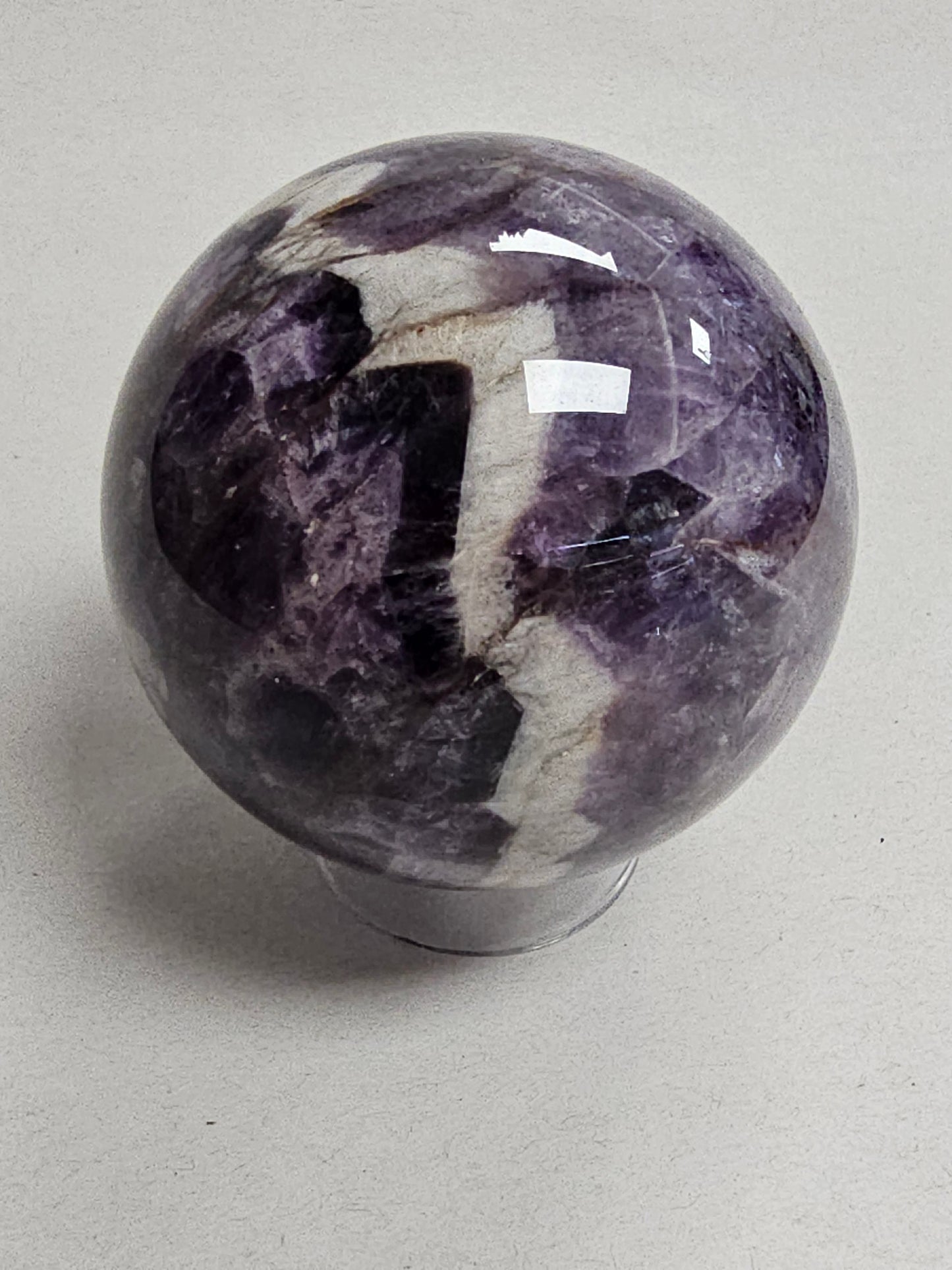 Chevron Amethyst Sphere 0.4kg