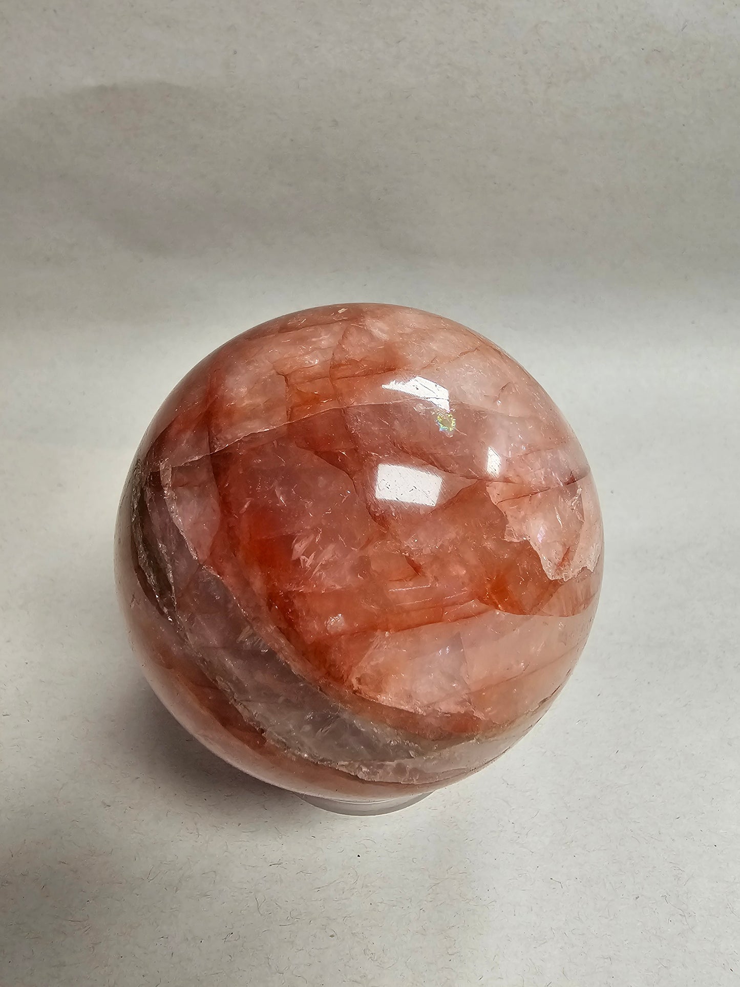 Fire Quartz Sphere 0.6kg