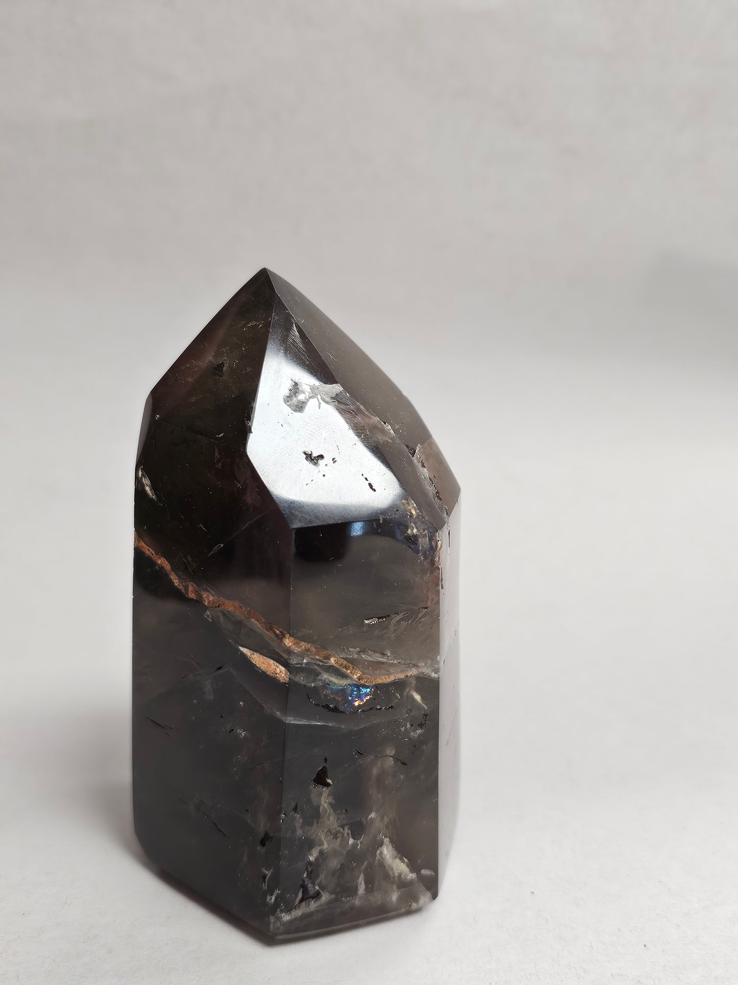 Dark Smokey Quartz Tower 0.55kg