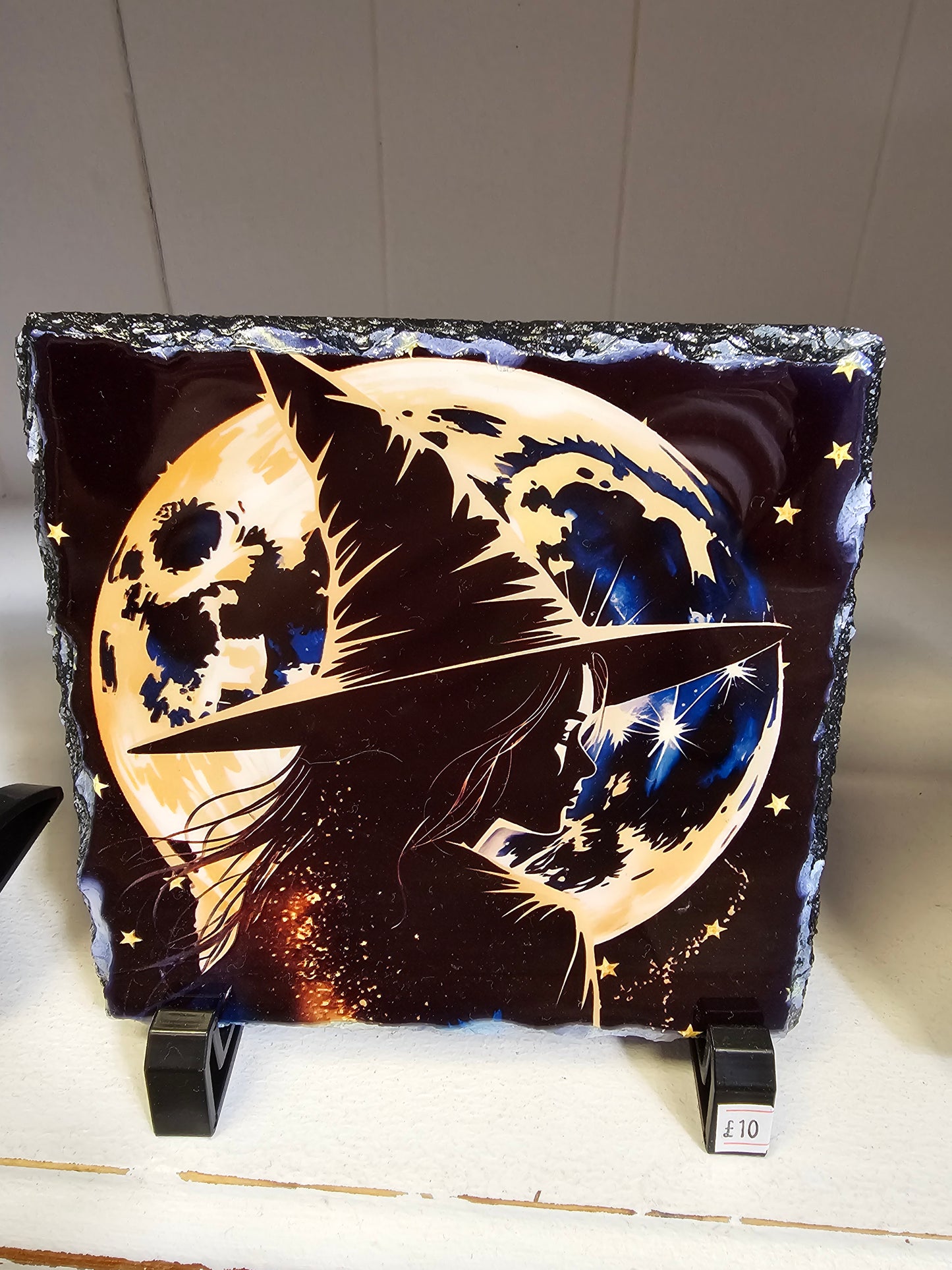 Witch 14 x 14cm Slate
