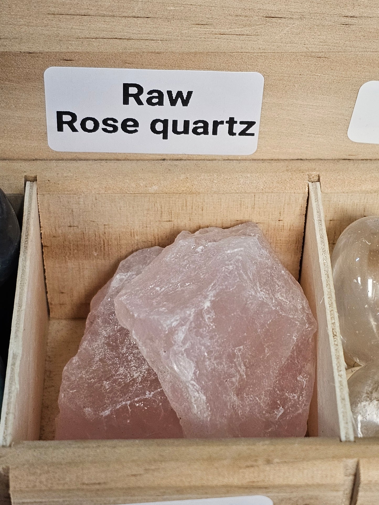 Raw Rose Quartz