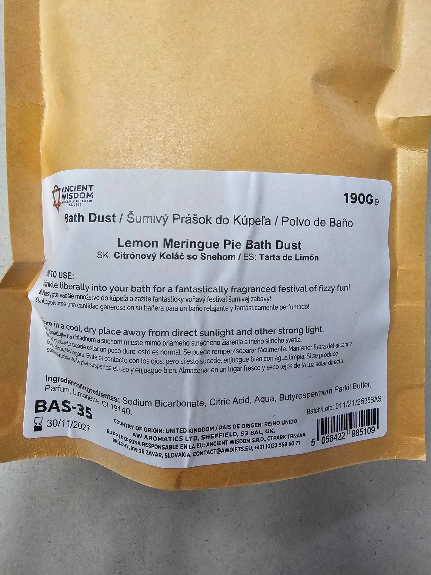 Cherry Bath Dust