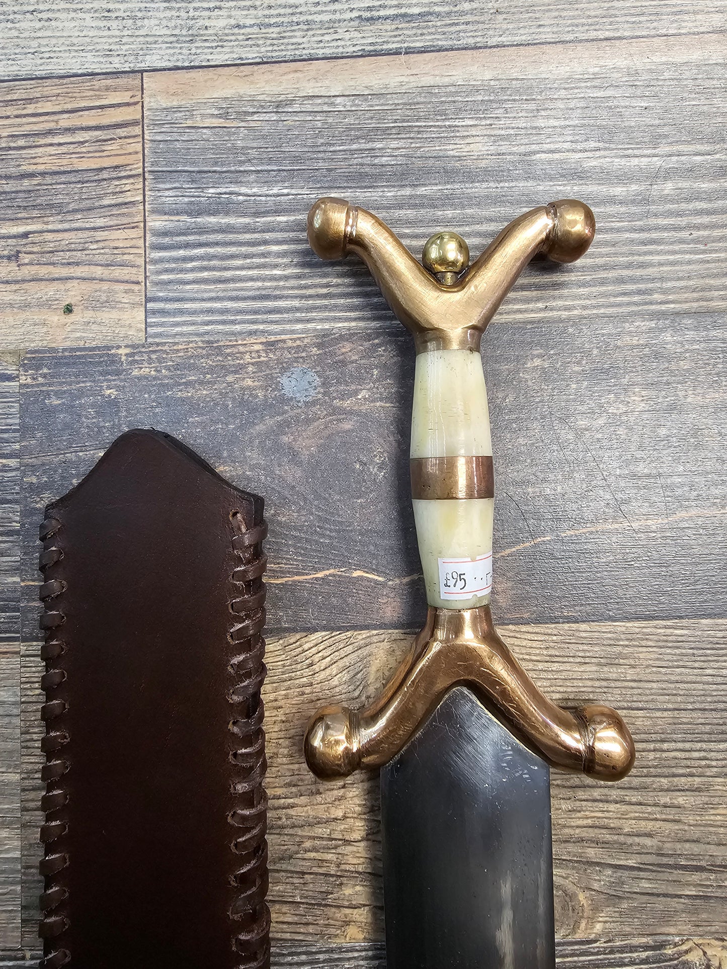 Celtic Copper & Bone Handled Sword (61cm)