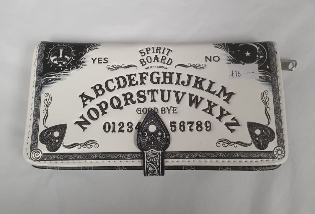 Talking board purse