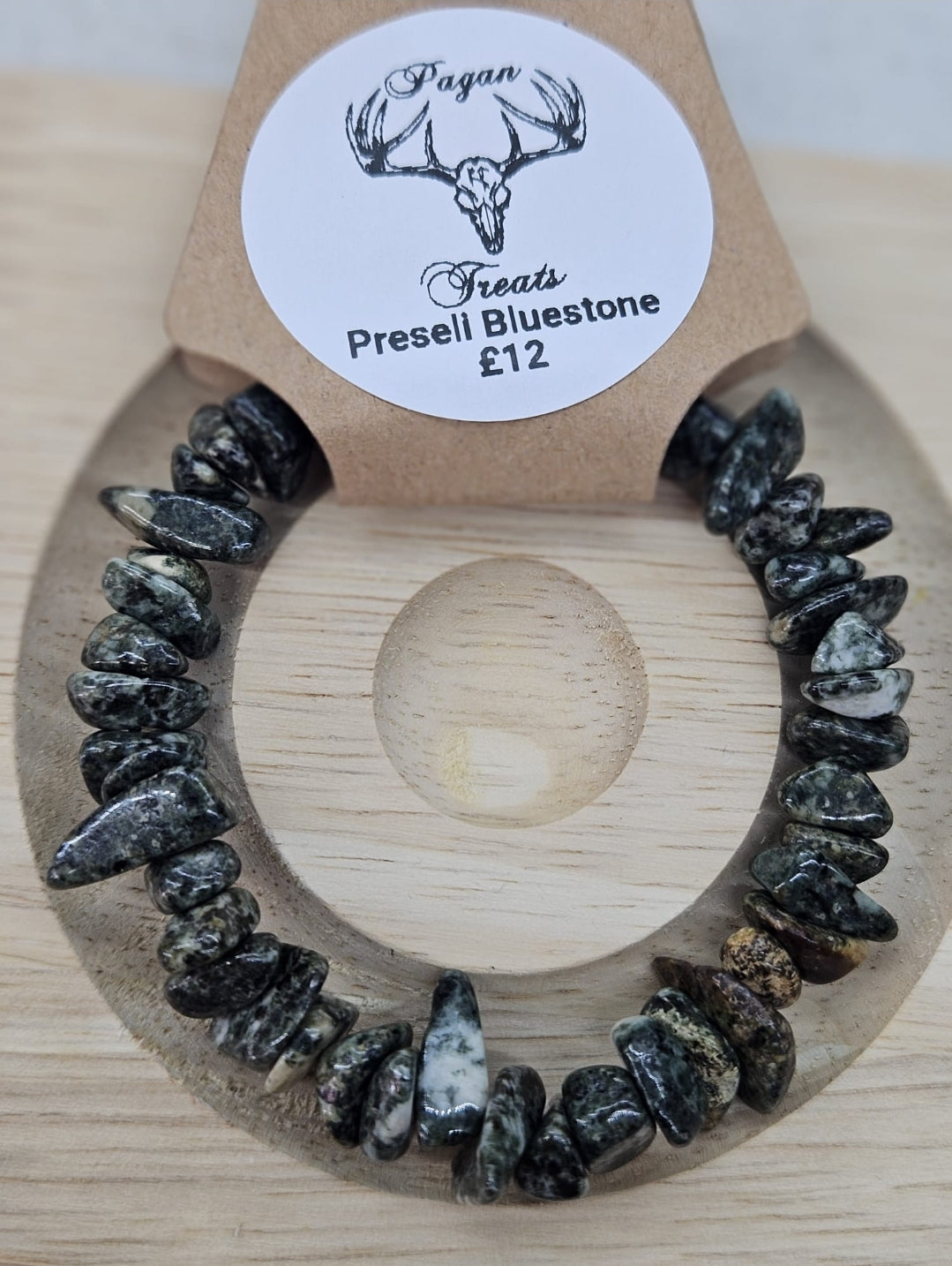 Preseli Bluestone chunky chip bracelet