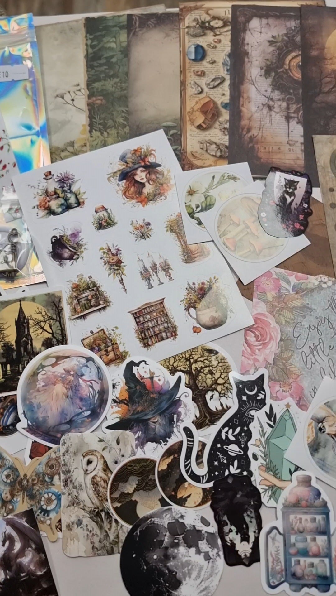 Grimoire Scrapbooking Kit