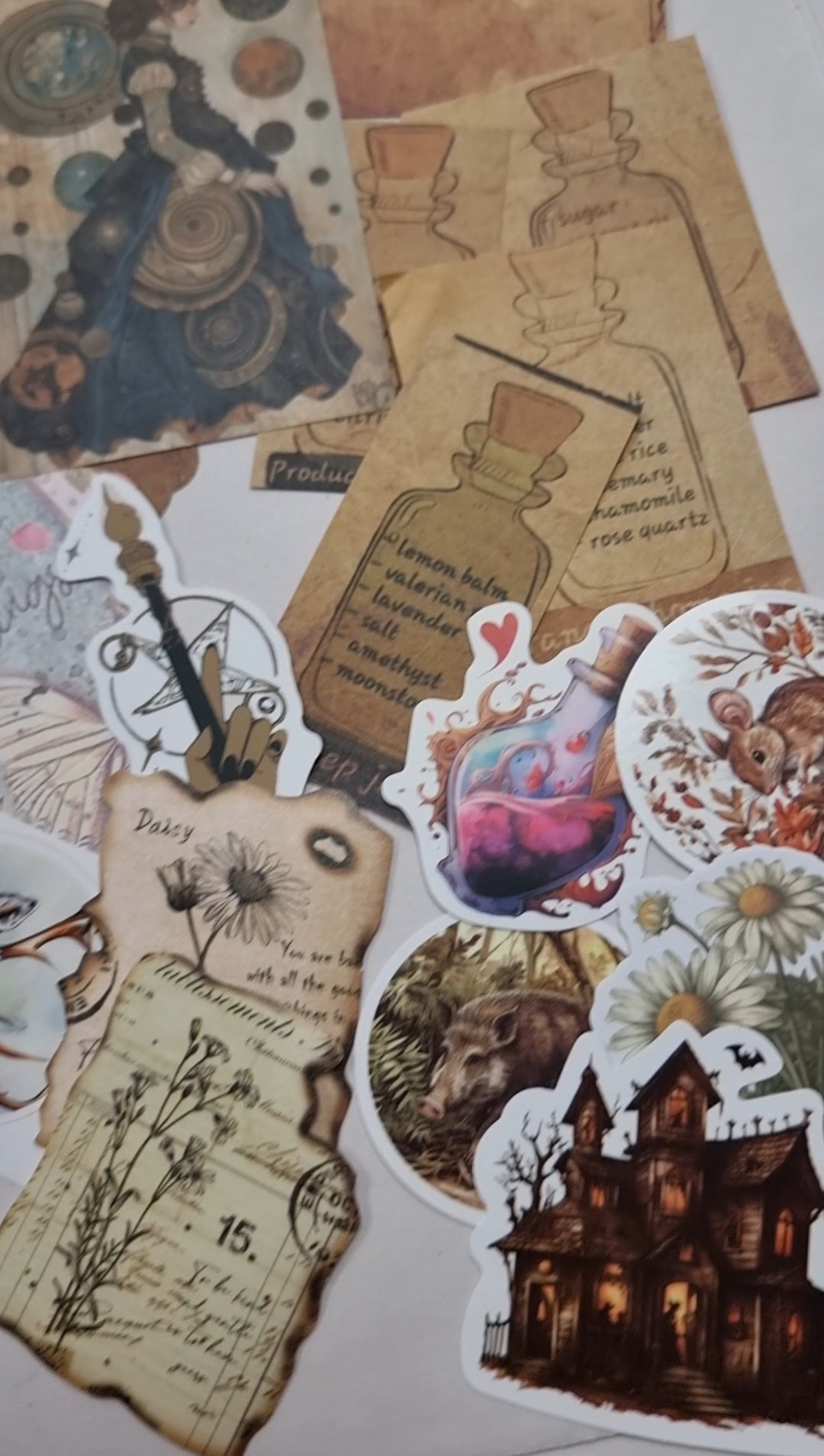 Grimoire Scrapbooking Kit