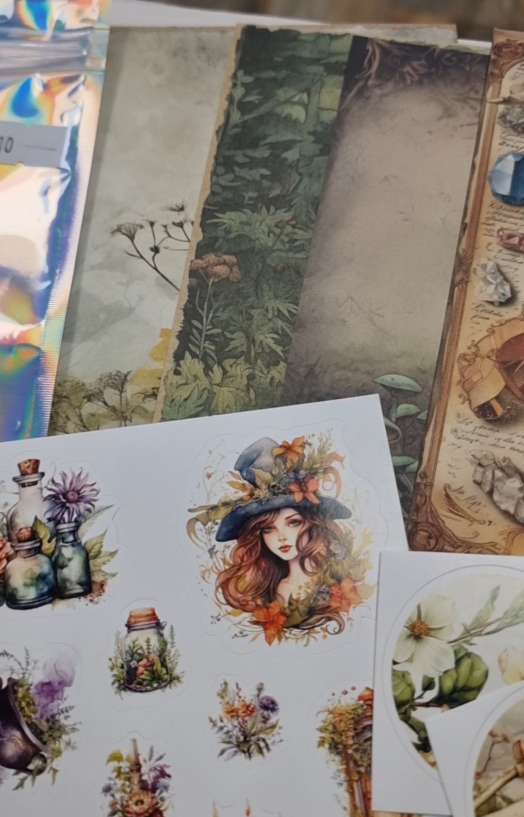 Grimoire Scrapbooking Kit