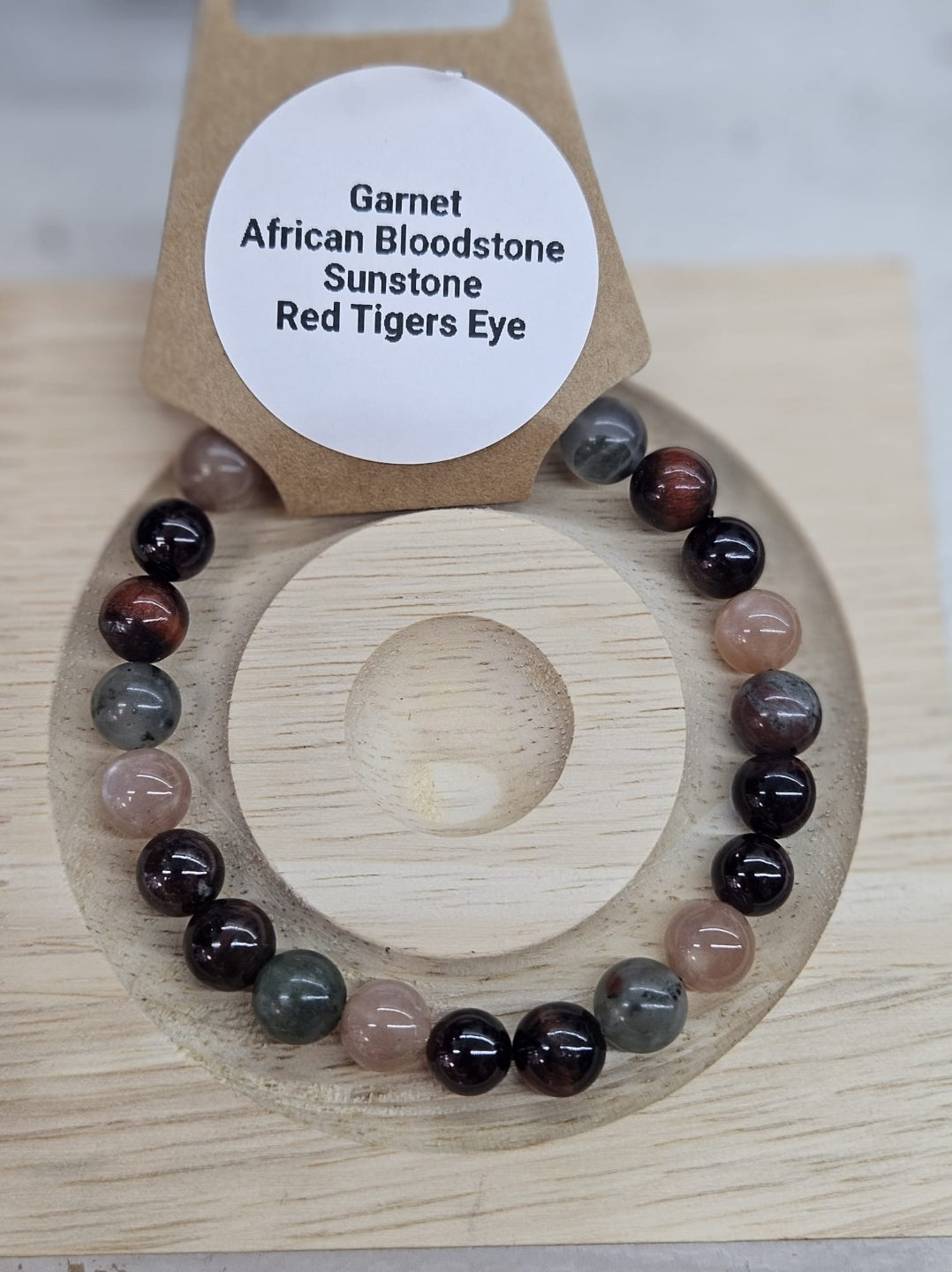 Fire (Elemental) 8mm bead bracelet