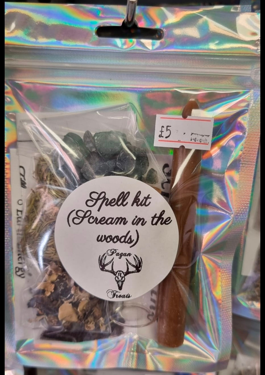 Scream in the Woods Spell Bottle Kit