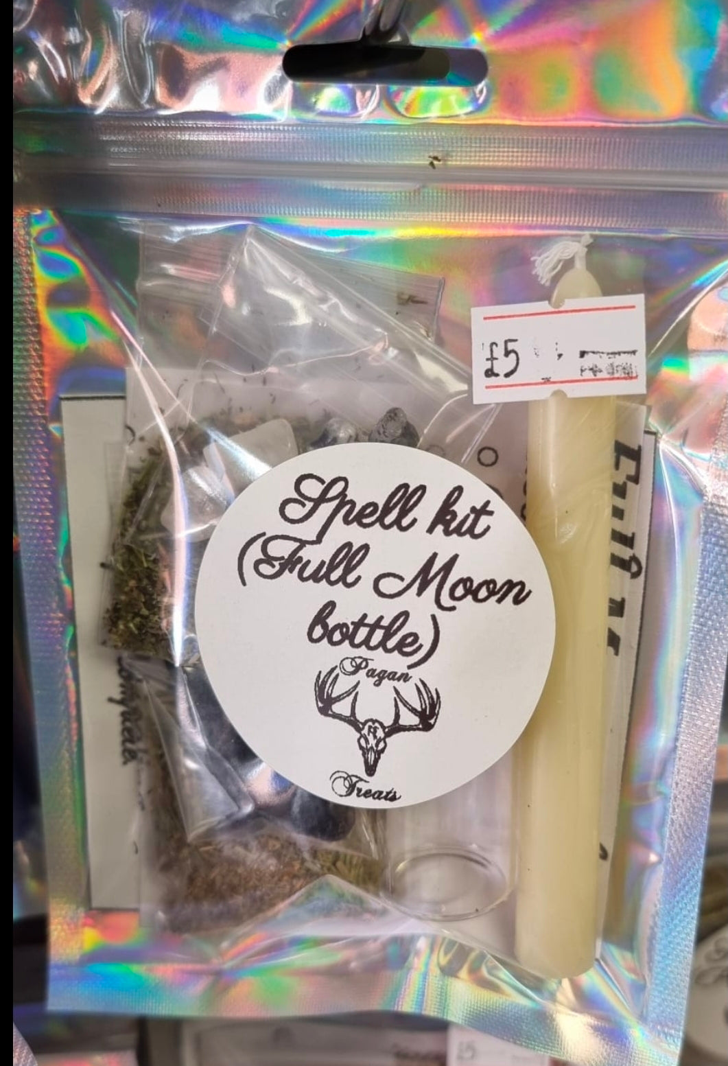 Full Moon Spell Bottle Kit