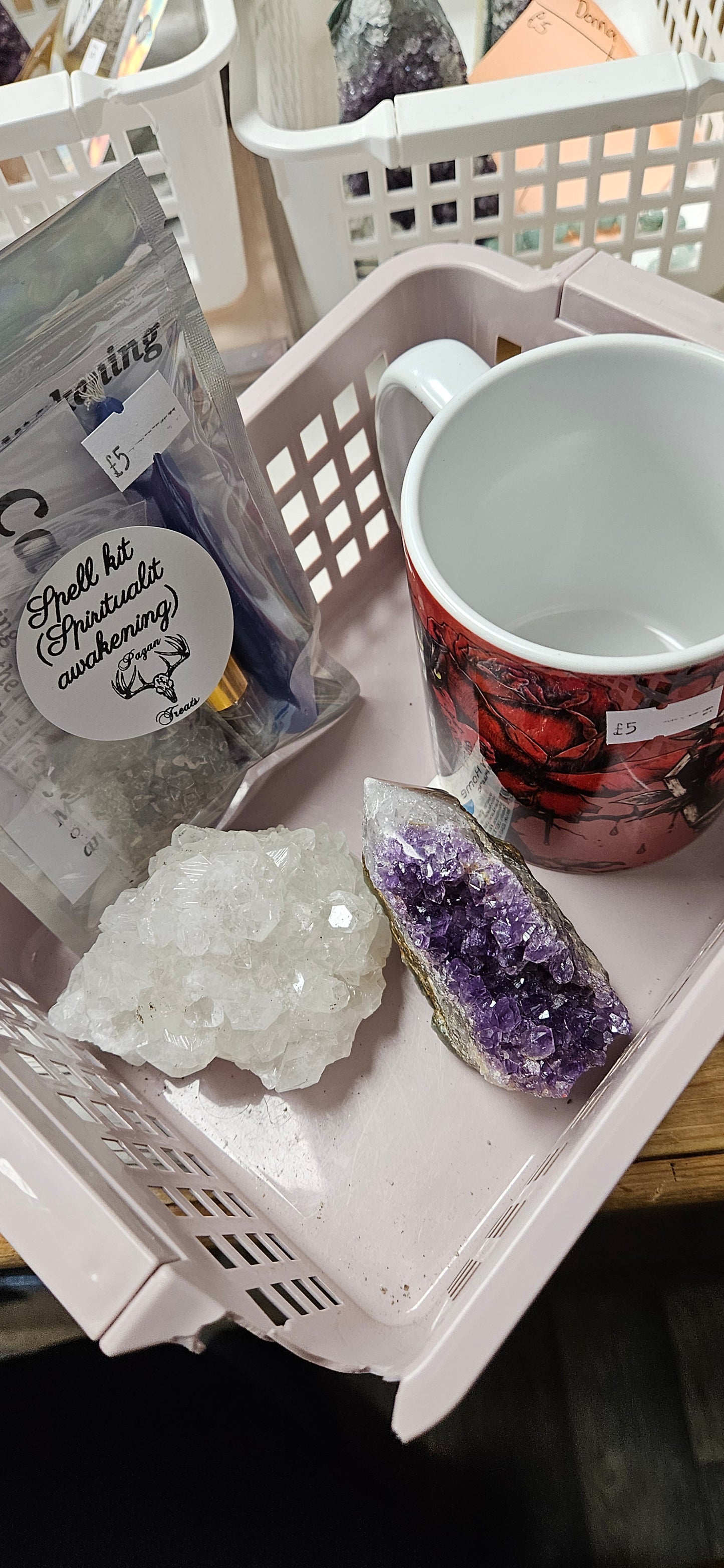 Button moon live basket