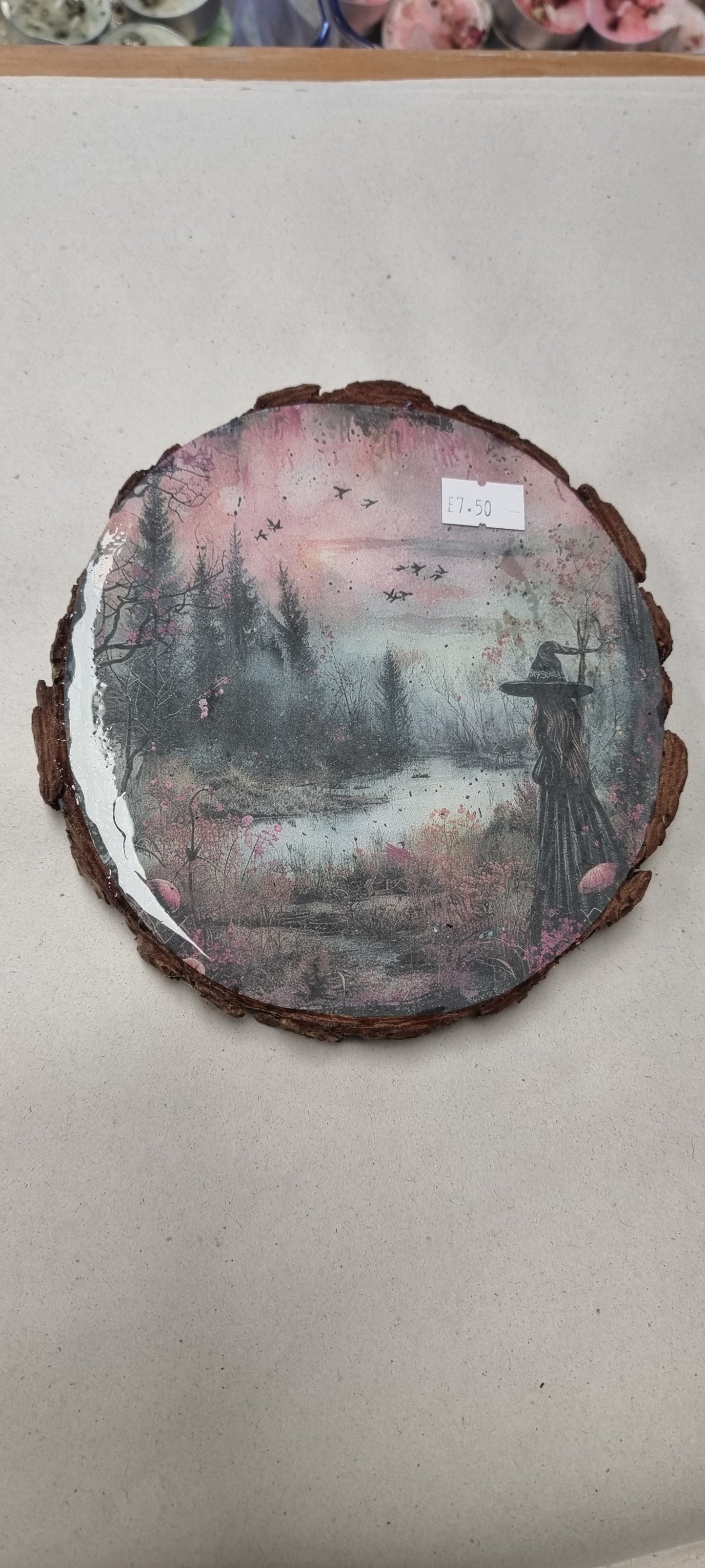 Large Wooden Coaster