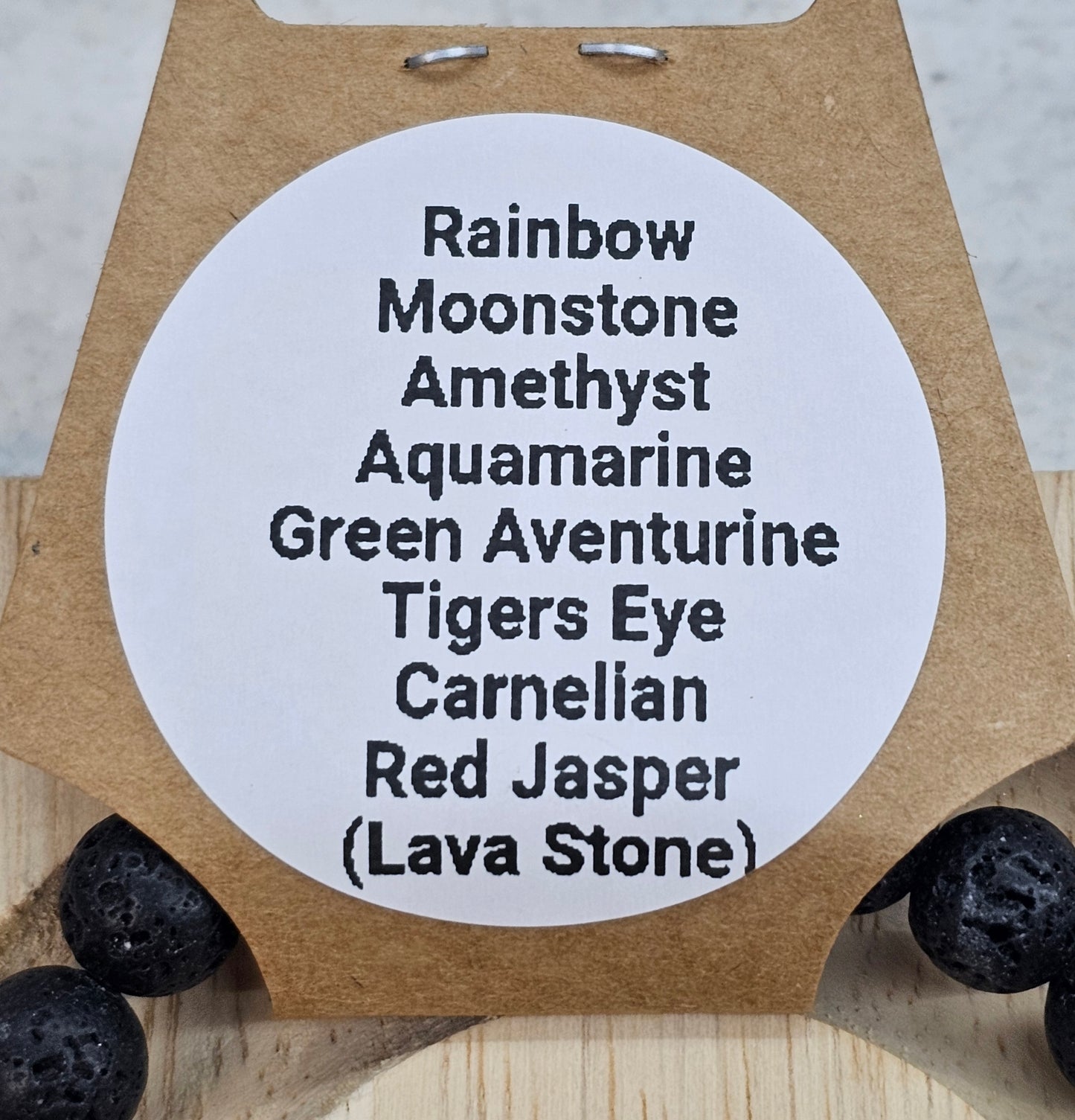 Chakra 8mm bead bracelet