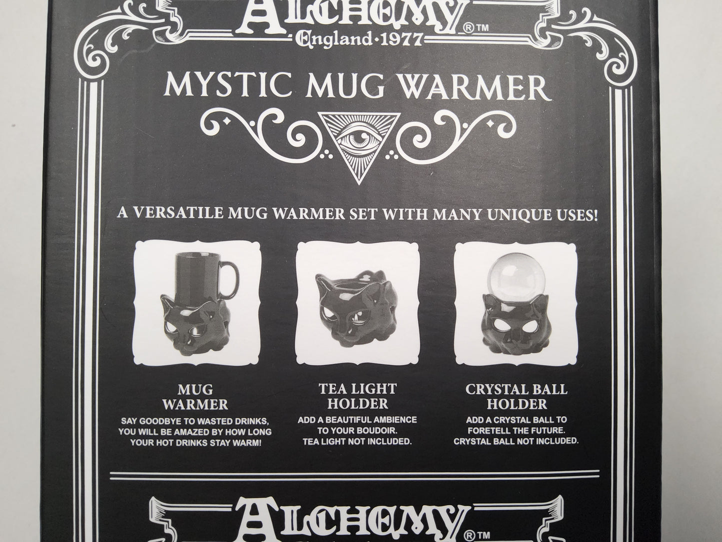 Cat mug warmer and mug