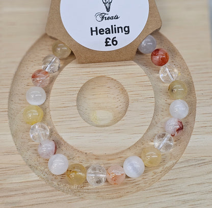 Healing 8mm bead bracelet