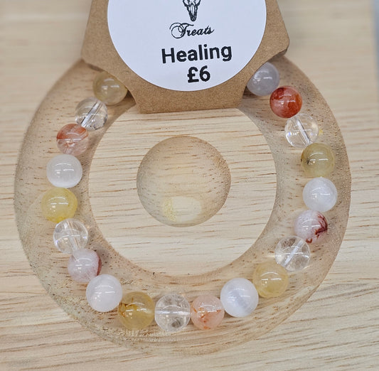 Healing 8mm bead bracelet