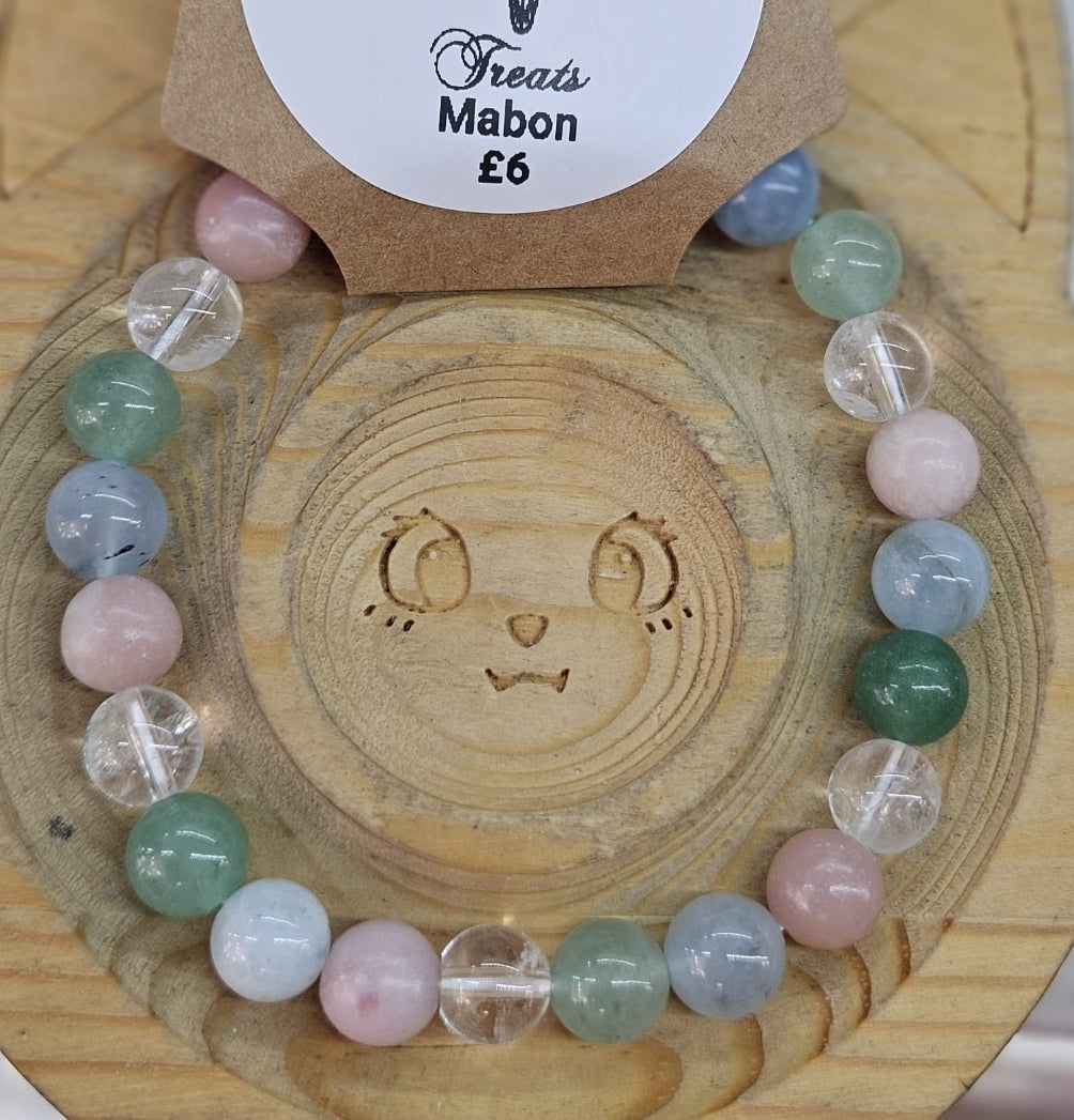 Mixed Bead Bracelets. (General, Gods/Goddesses, Star Signs, Pagan Wheel of the Year)