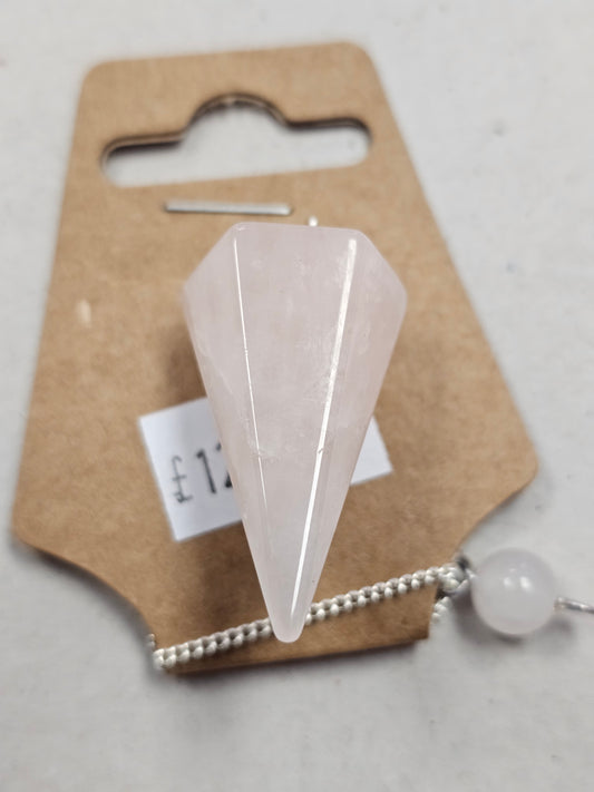 Rose Quartz Pendulum