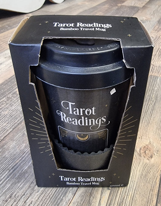 Tarot reading travel mug