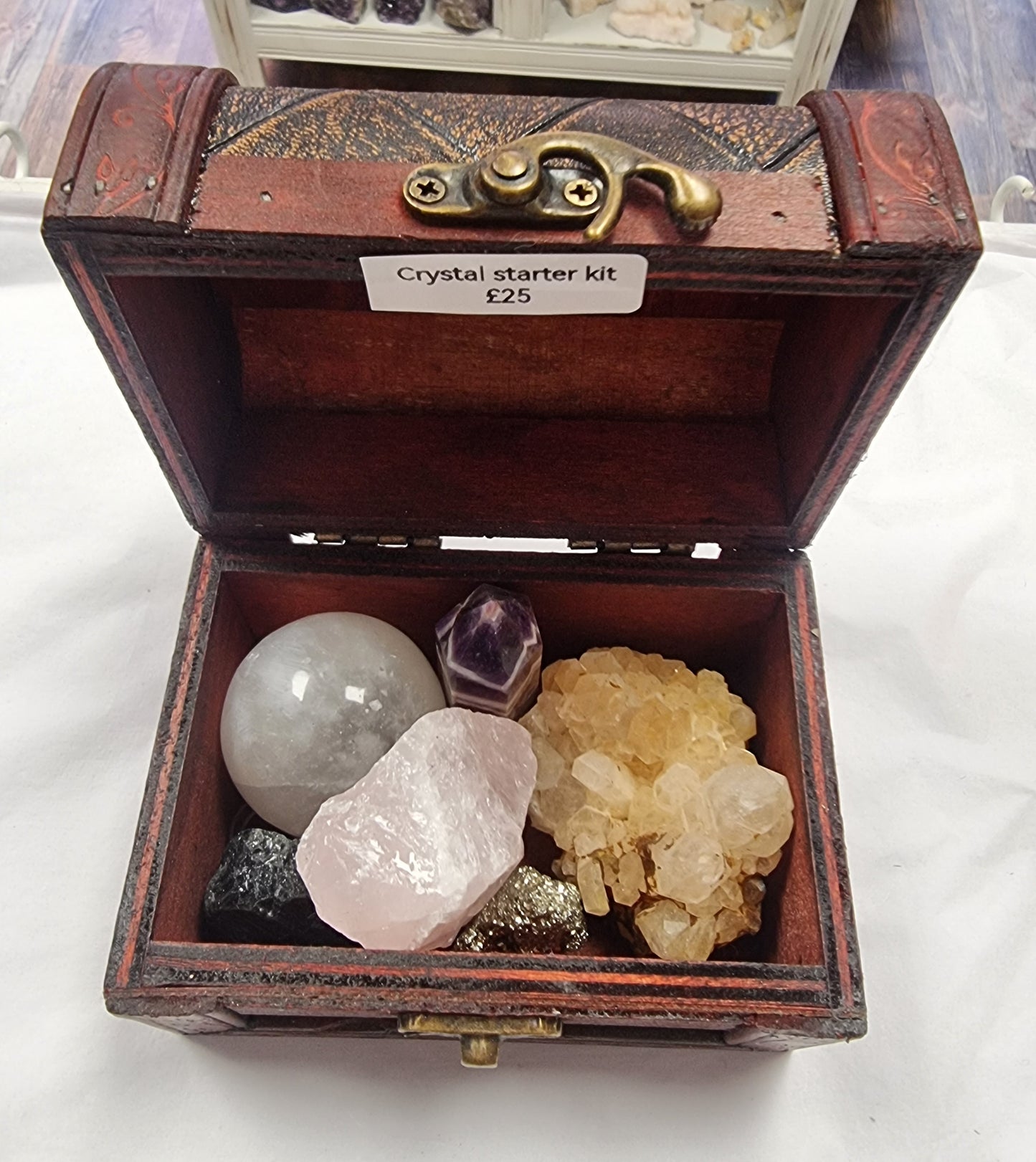 Crystal starter kit gift box